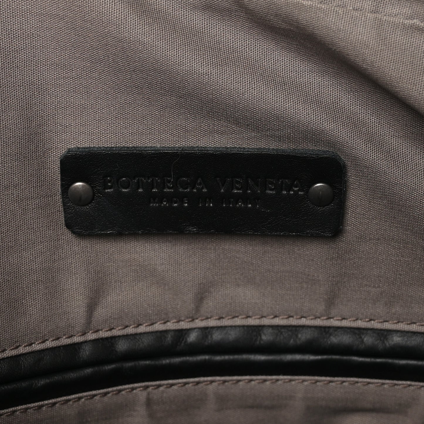 Nappa Intrecciato Briefcase Black