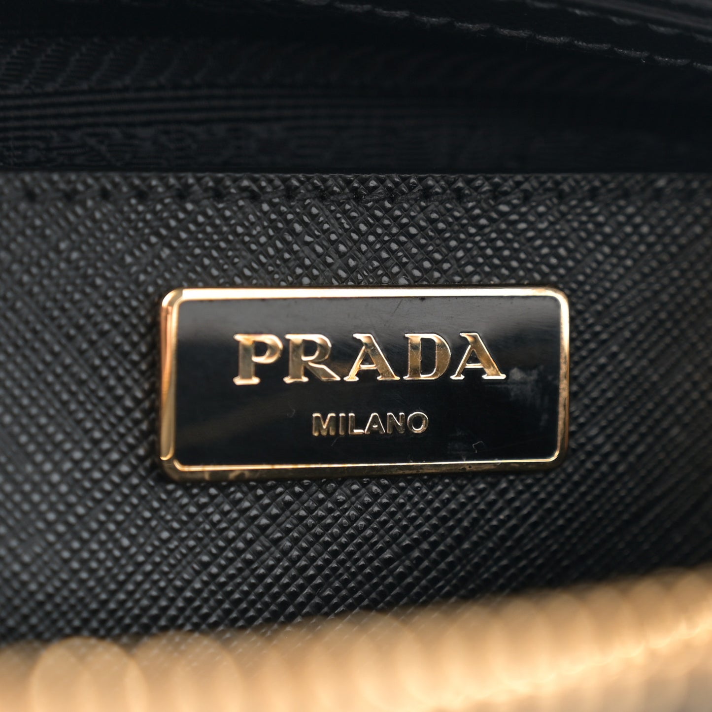 Saffiano Lux Medium Promenade Tote Black