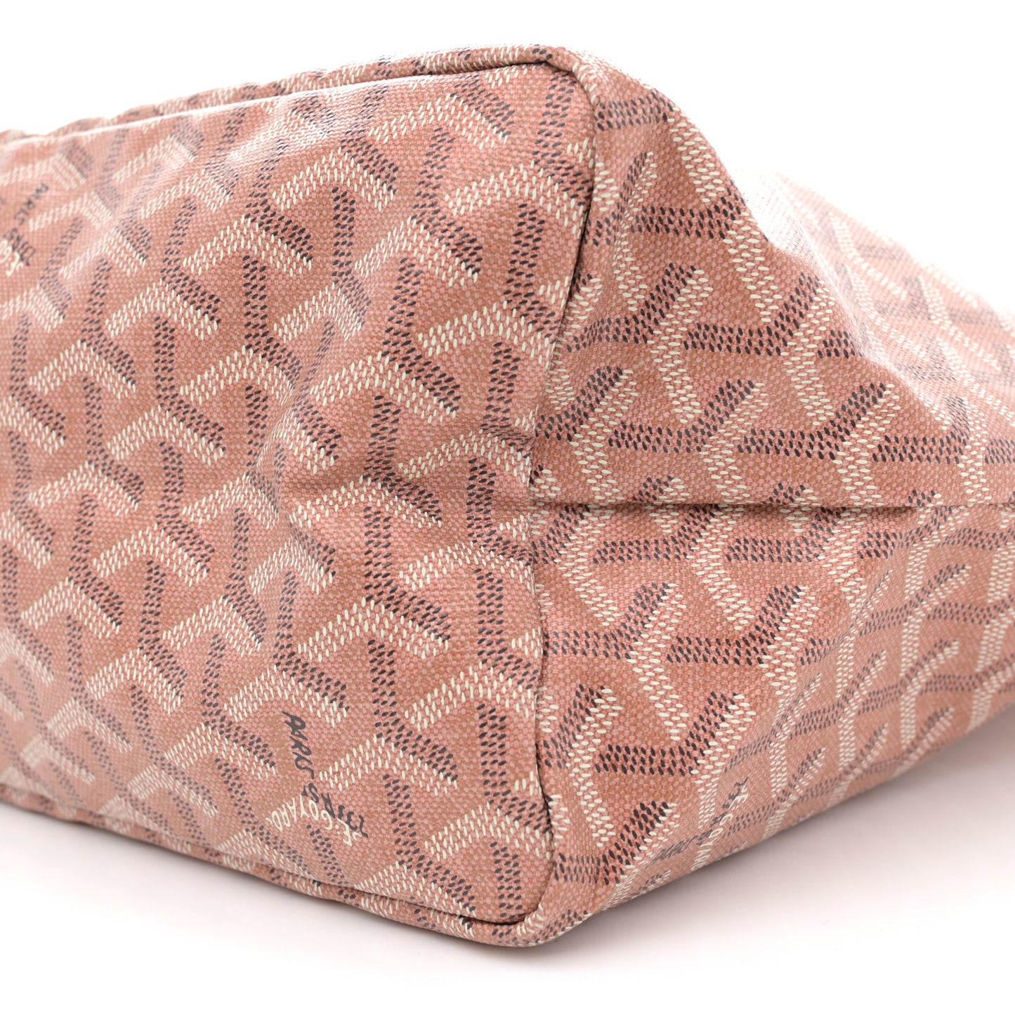 Iridescent Goyardine Saint Louis PM Pearly Coral