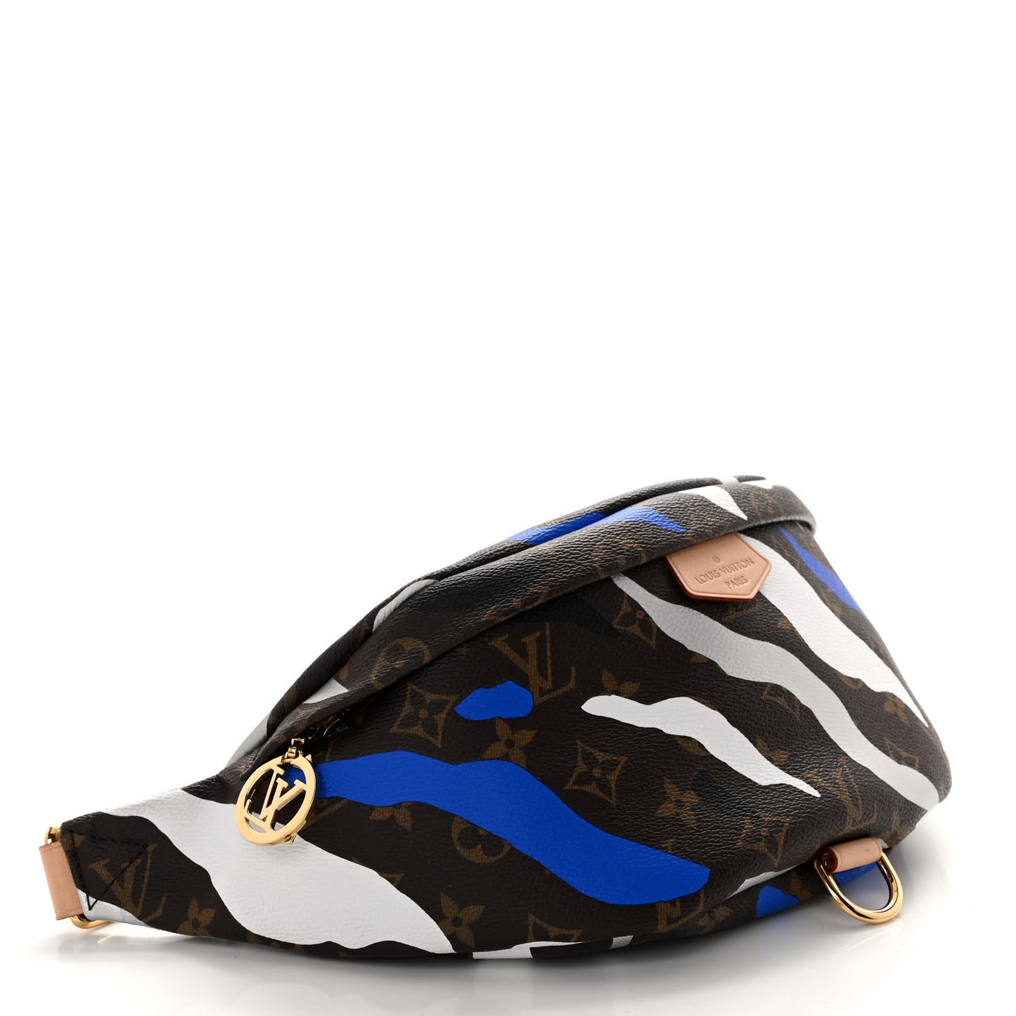 x LoL Monogram Bumbag Blue Silver