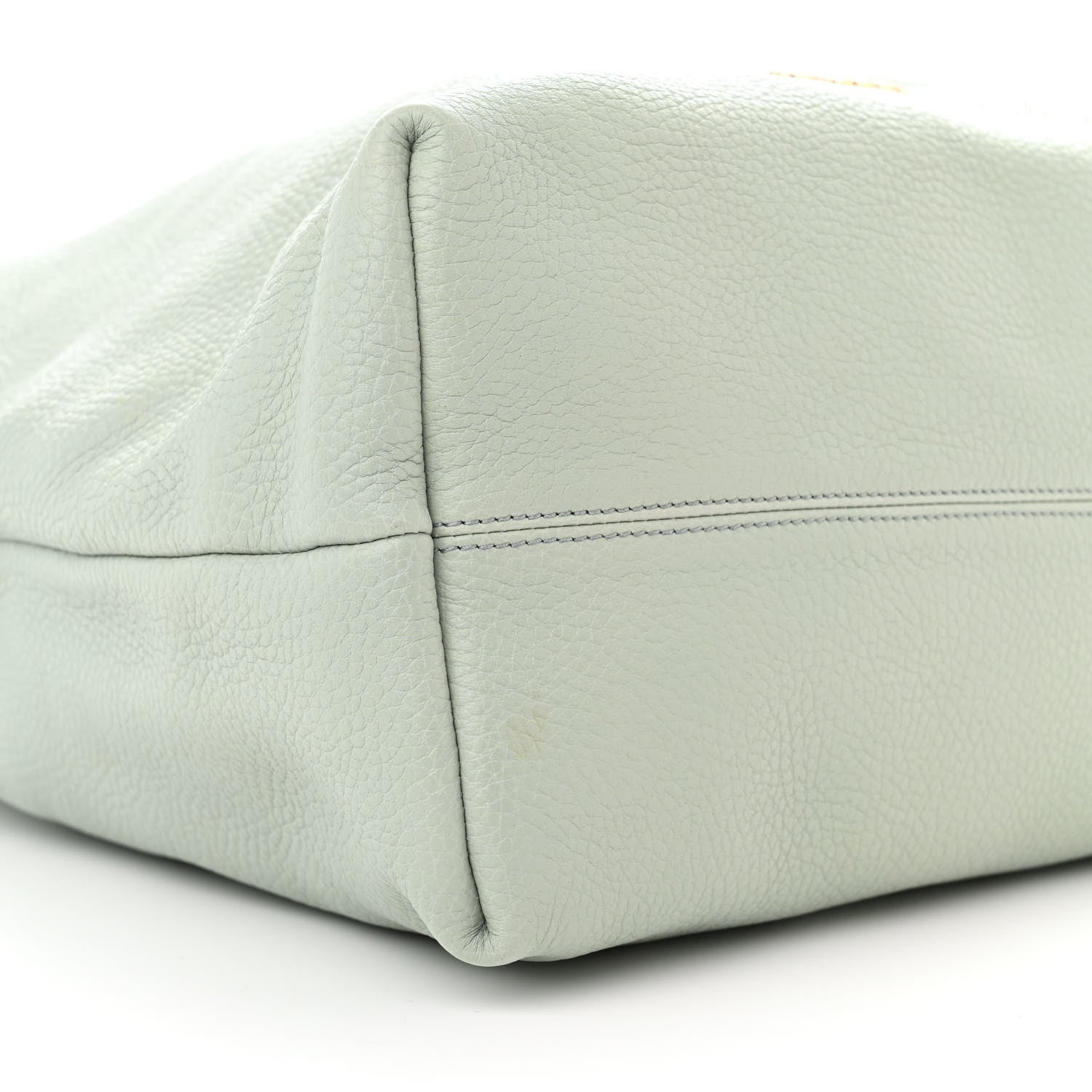 Burberry Grainy Calfskin Medium Cale Hobo Sky Blue 9 of 12