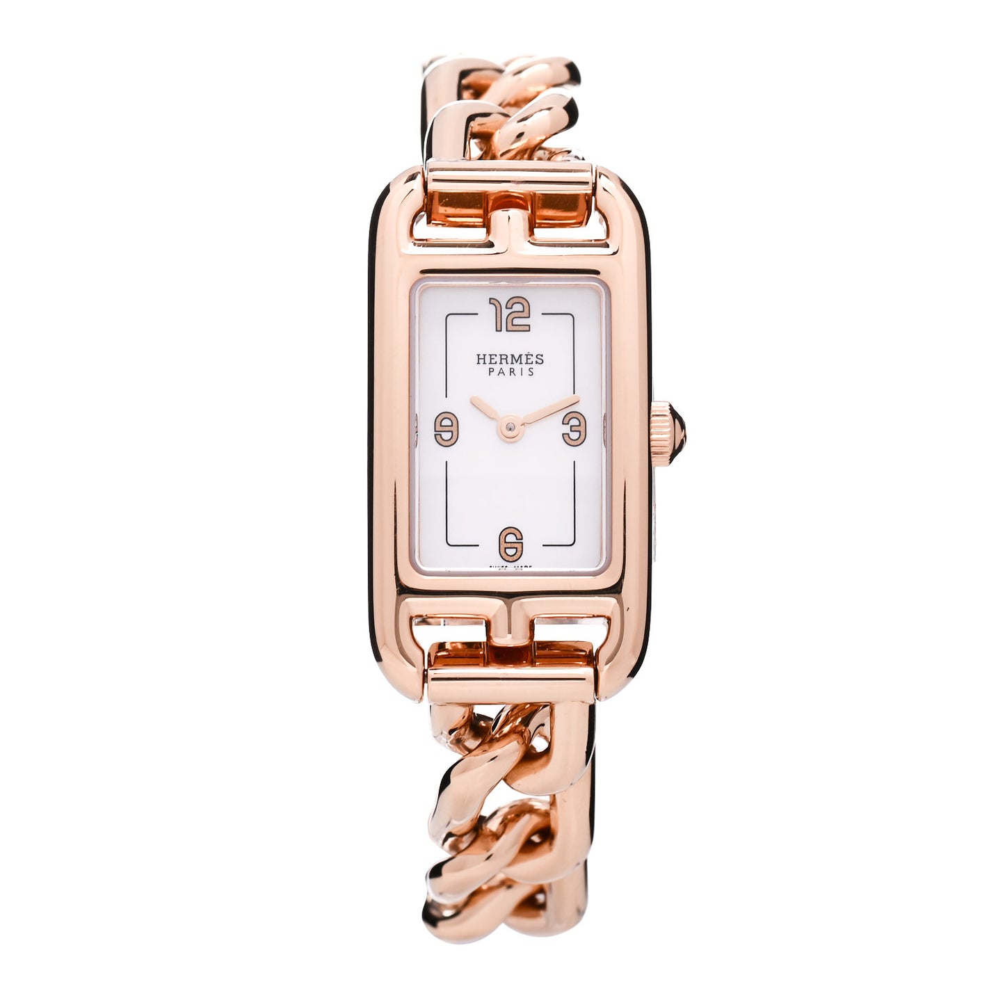18K Rose Gold Mother of Pearl 17mm Nantucket Quartz Watch