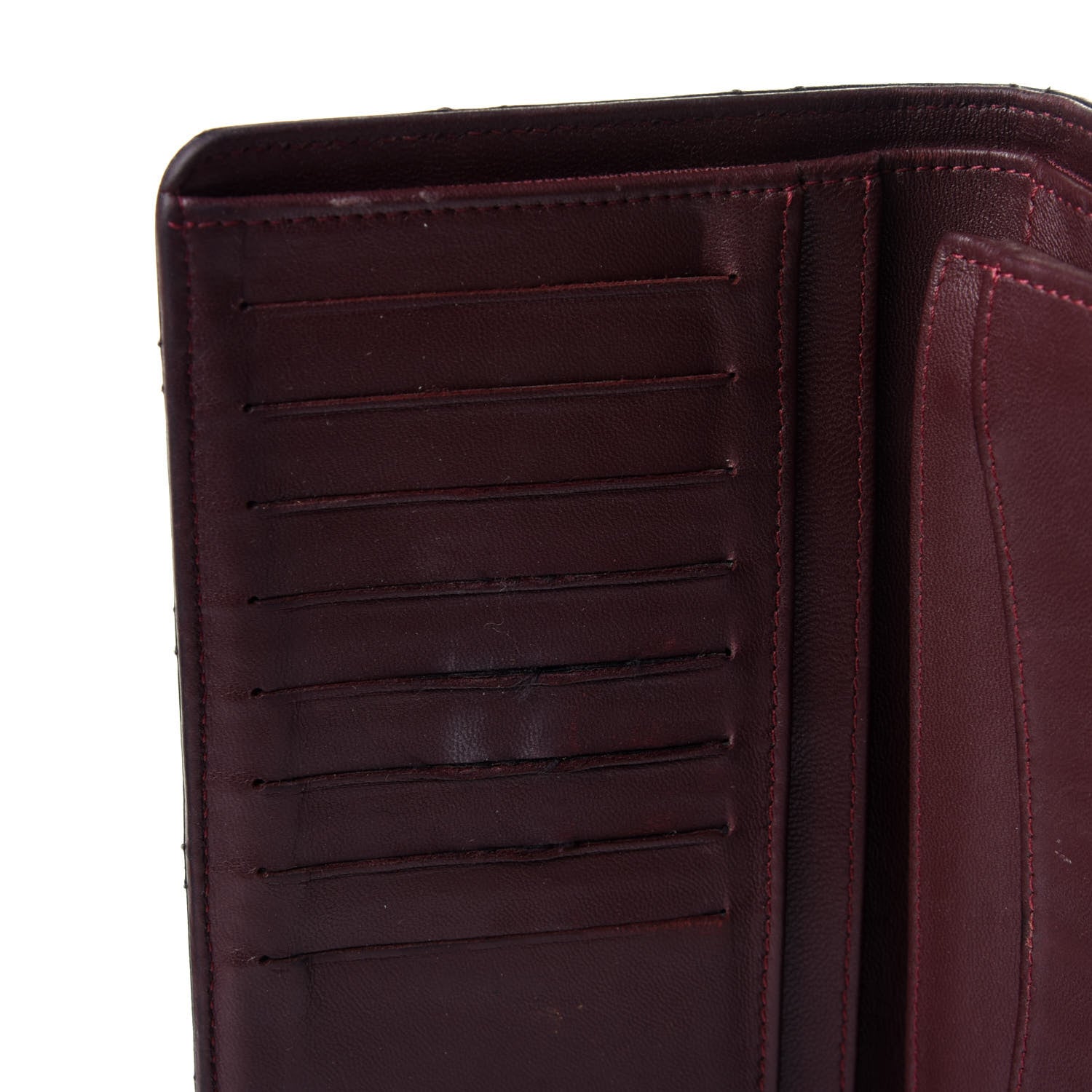 Chanel Lambskin Quilted Yen Wallet Black 11 of 15