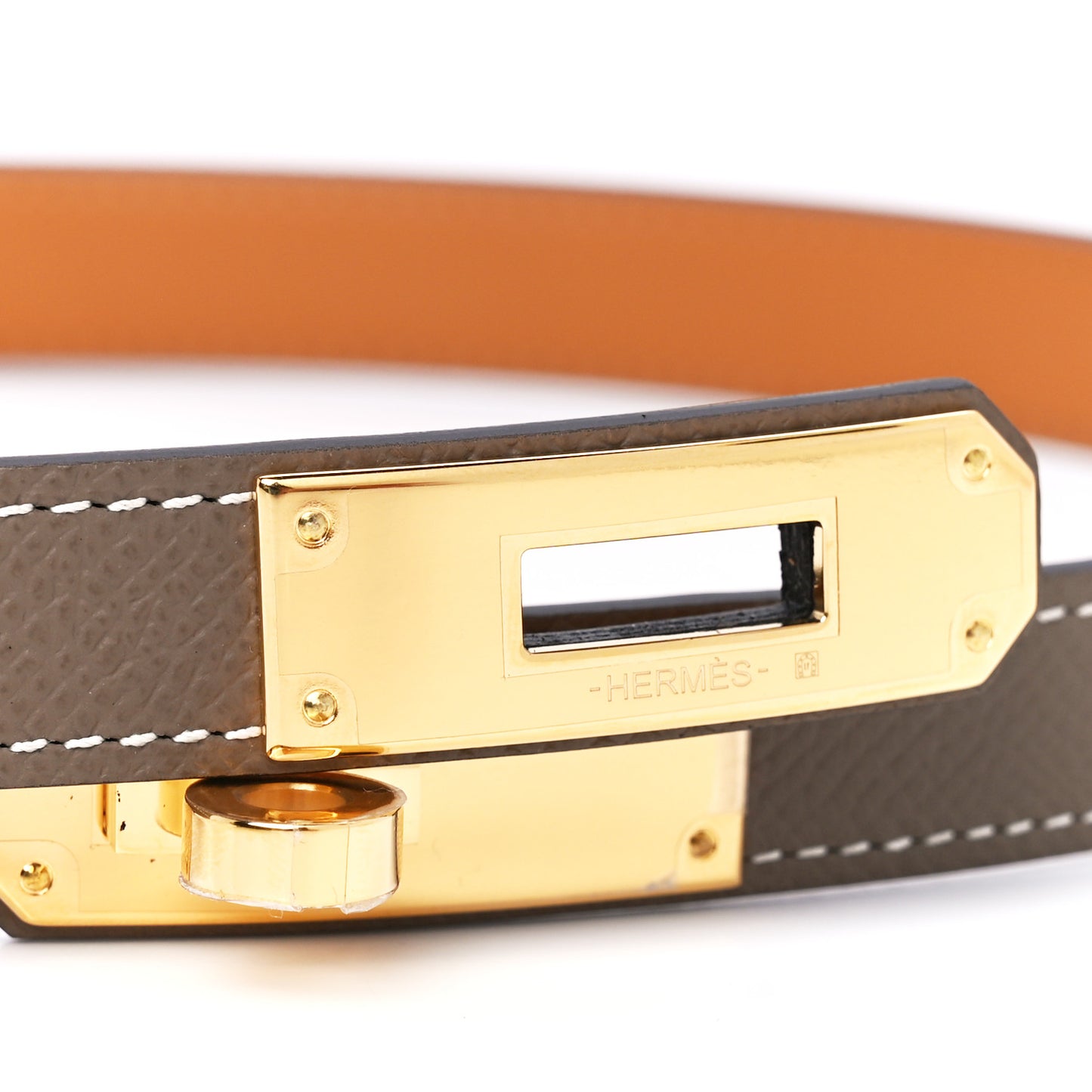 Epsom Kelly Belt Etoupe
