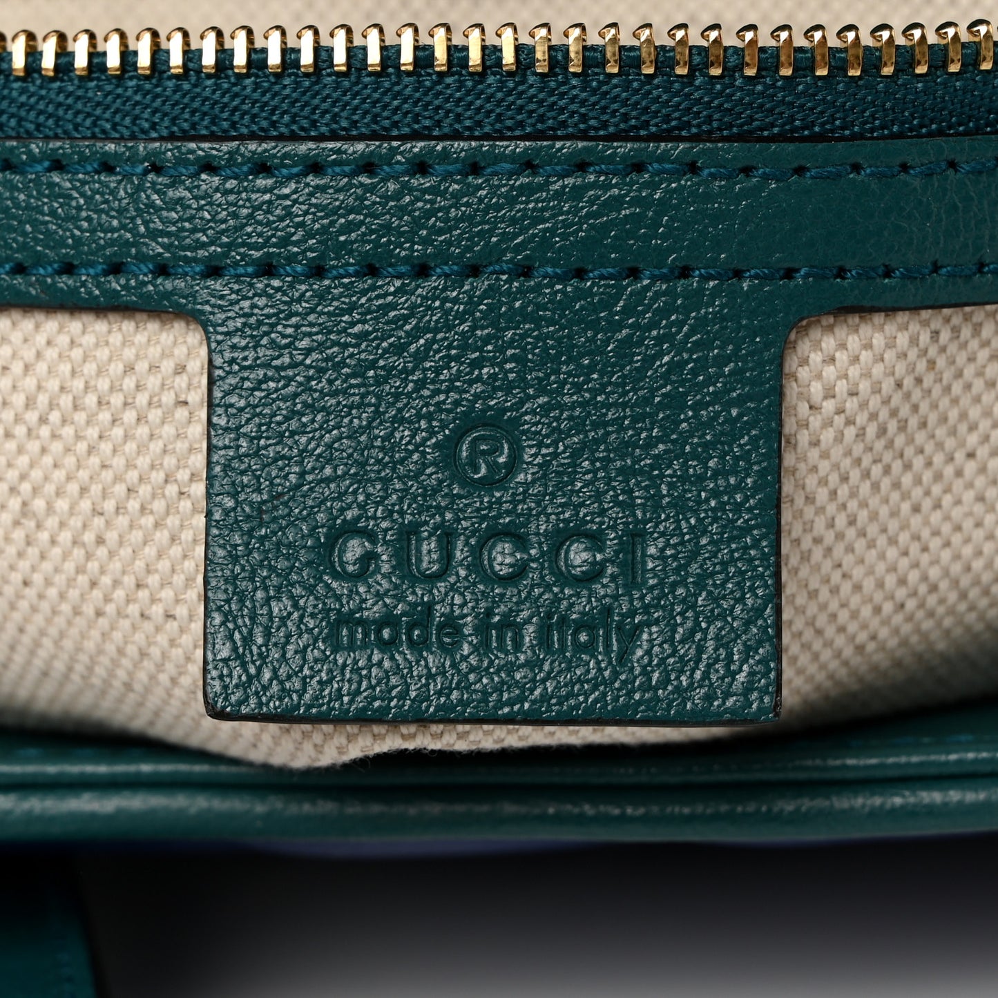 Azalea Calfskin Enamel Matelasse Diagonal Small Torchon GG Marmont Shoulder Bag Imperial Blue Pavone