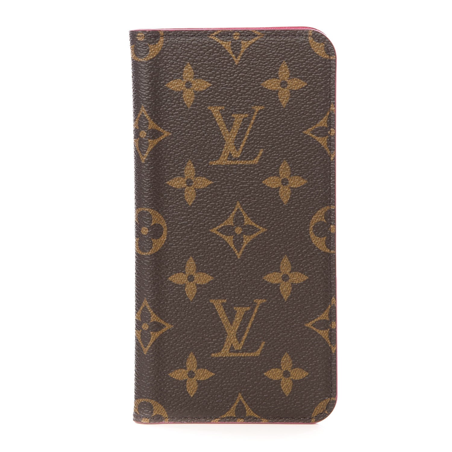 Louis Vuitton Monogram iPhone XS Max Folio Case Rose Pop 1 of 7