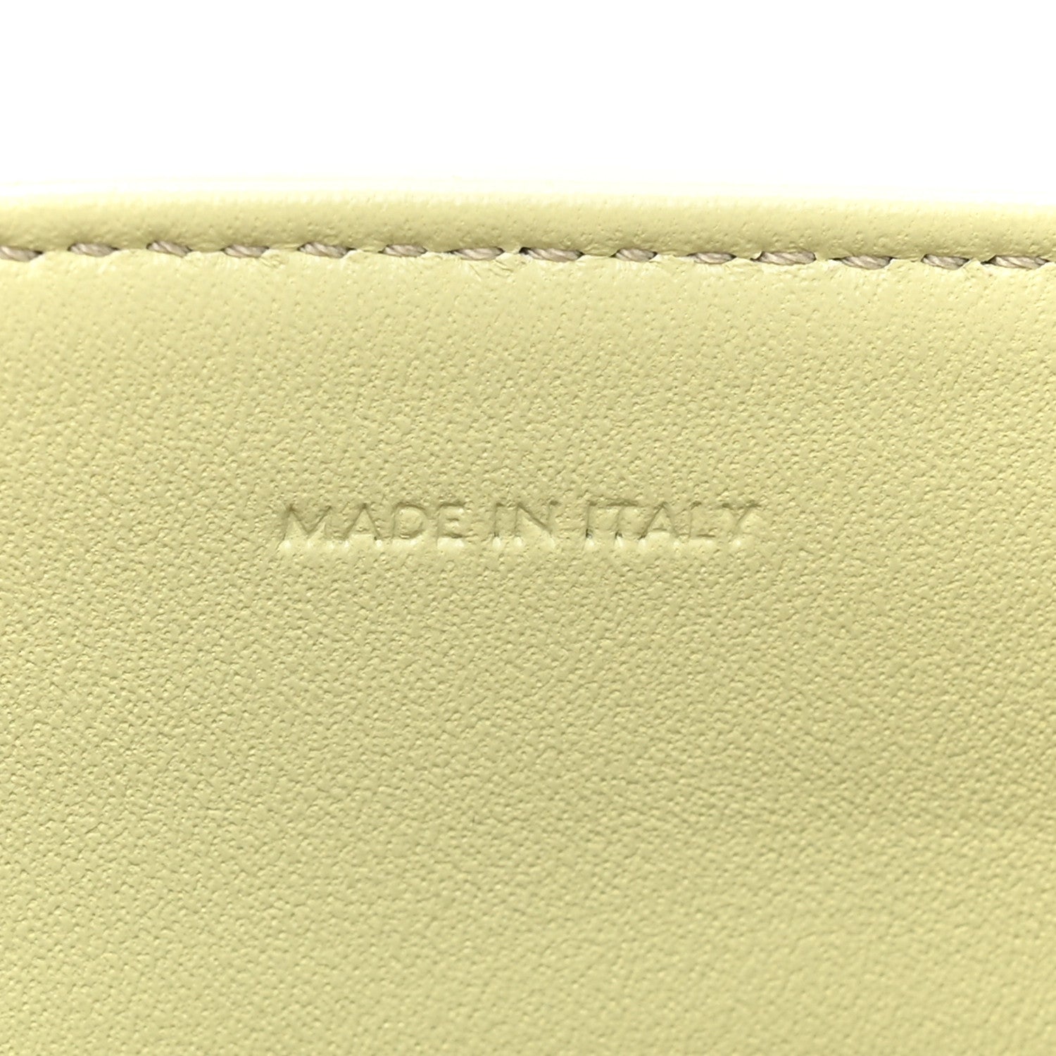 Celine Satinated Calfskin Mini 16 Top Handle Bag Almond Green 10 of 15