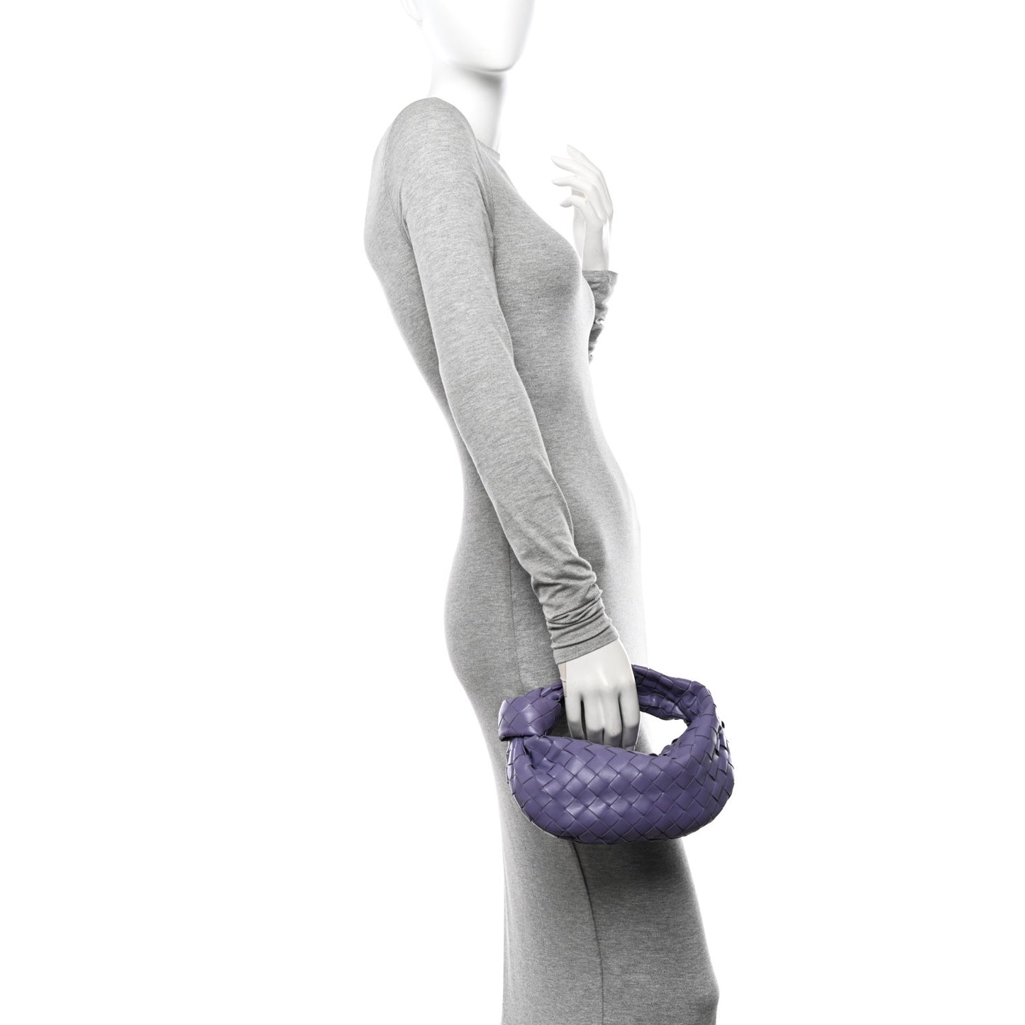Nappa Intrecciato Mini Jodie Lavender