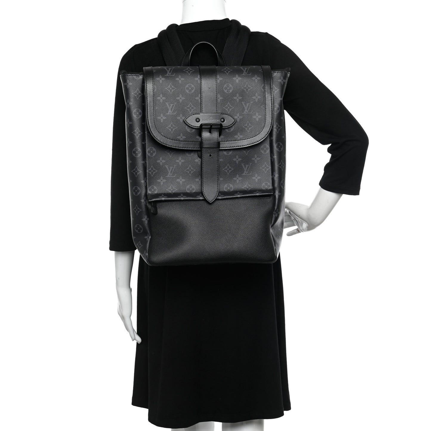 Monogram Eclipse Saumur Backpack