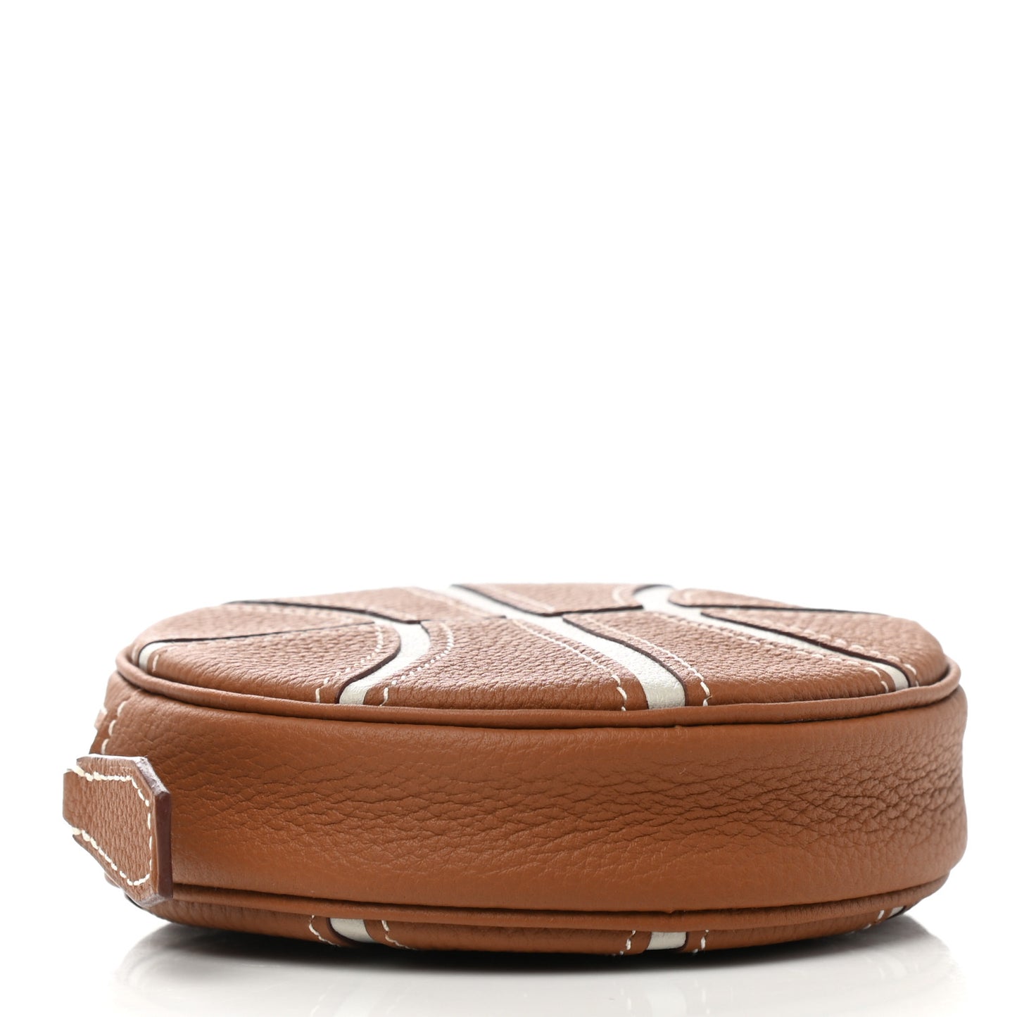 Togo Evercolor Basketball Change Purse Gold Gris Perle