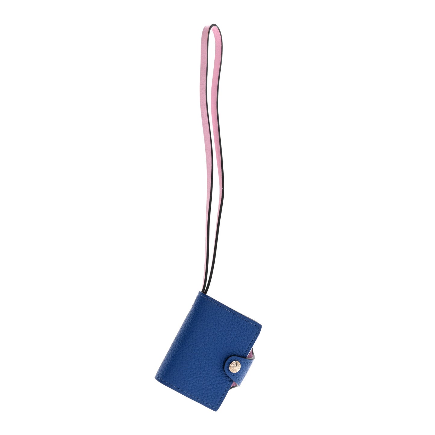 Togo Swift Verso Ulysse Nano Bag Charm Bleu France Mauve Sylvestre
