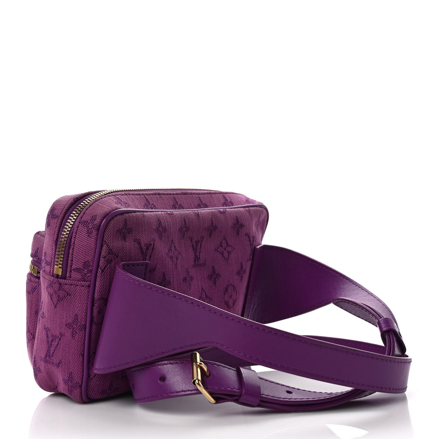 Denim Monogram Outdoor Bumbag Purple