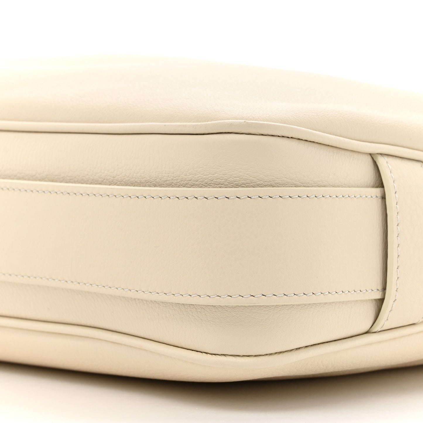 Supple Calfskin Medium Romy Shoulder Bag Rice