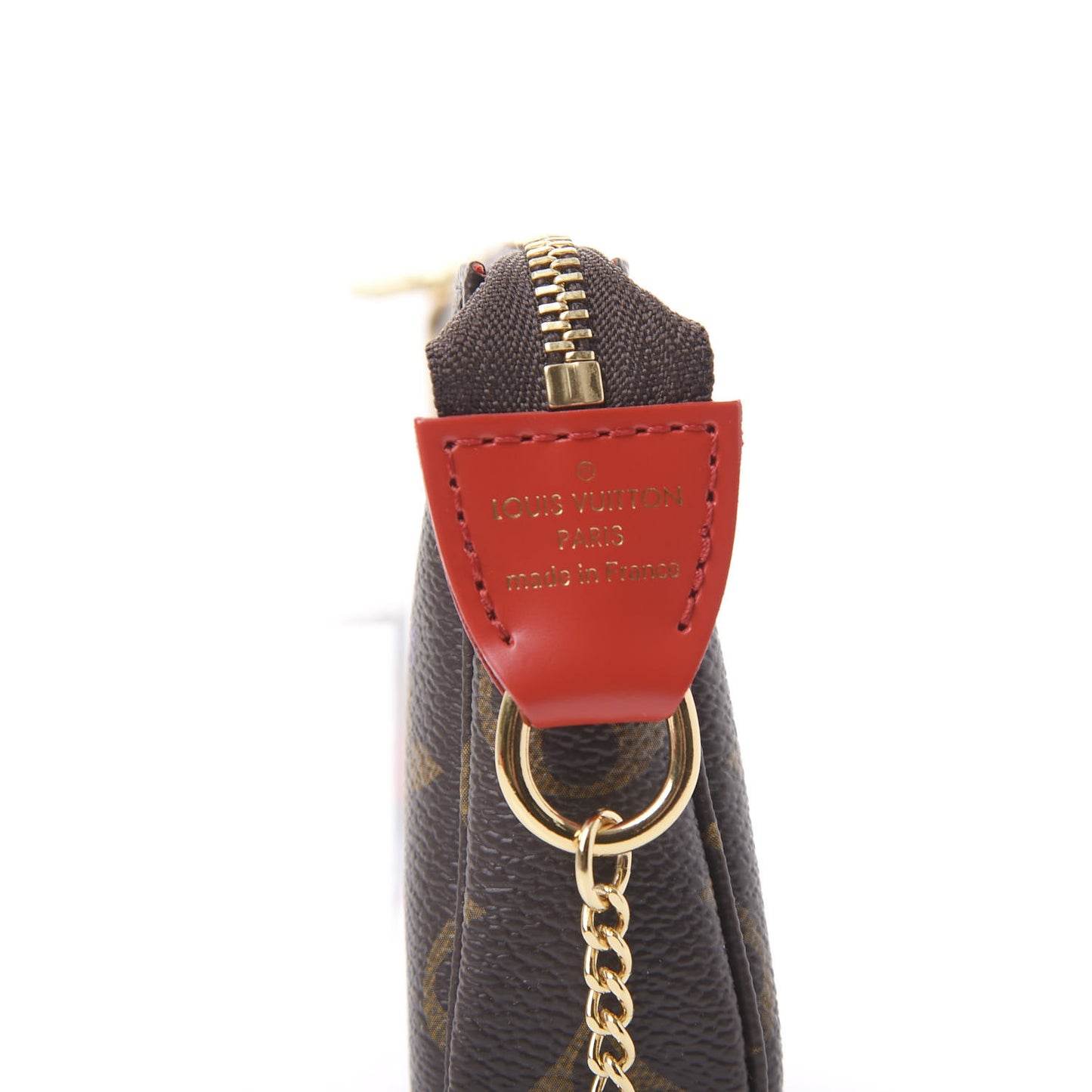 Monogram 2020 Christmas Animation Bumper Cars Mini Pochette Accessories Coquelicot