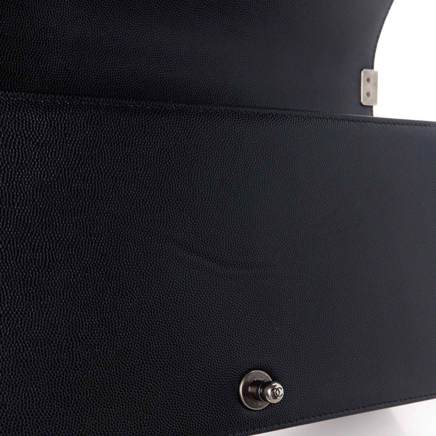 Caviar Quilted New Medium Boy Flap Black