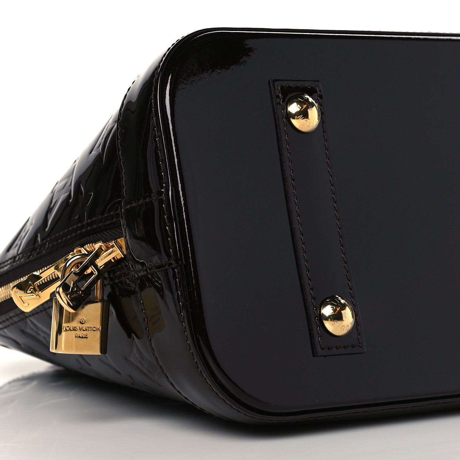 Louis Vuitton Vernis Alma PM Amarante 8 of 9