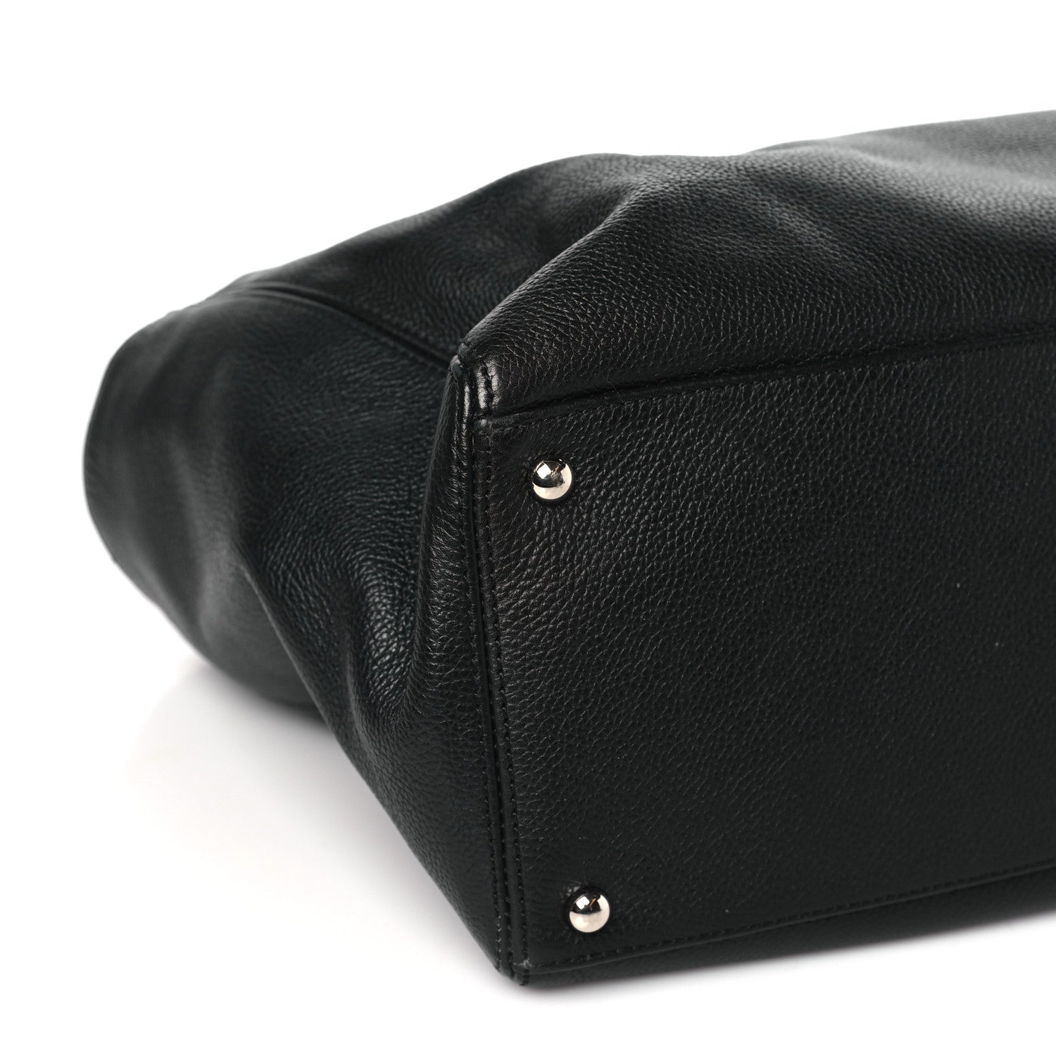 Chanel Calfskin Cerf Executive Shopper Tote Black 10 of 12