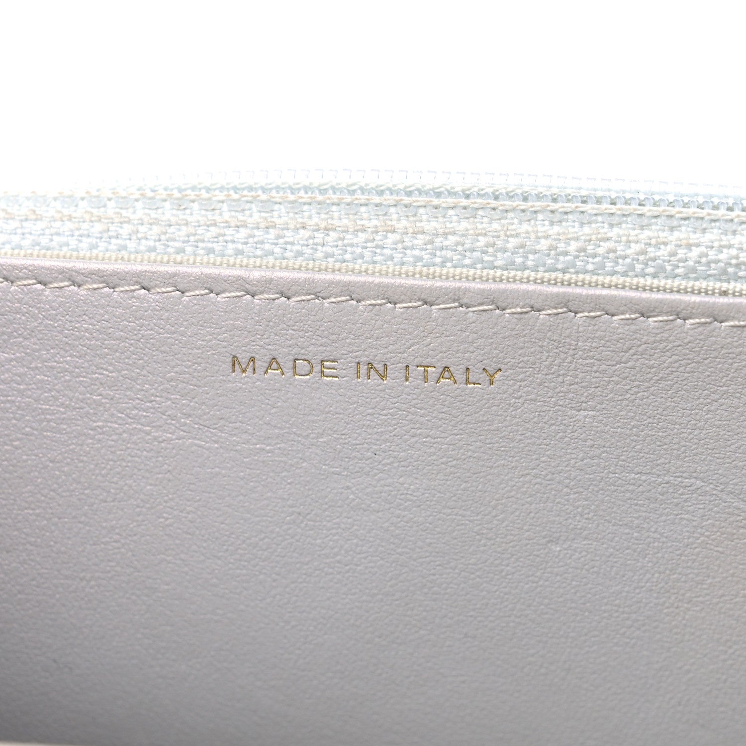 Chanel Iridescent Calfskin Quilted Chanel 19 Wallet On Chain WOC White 7 of 13