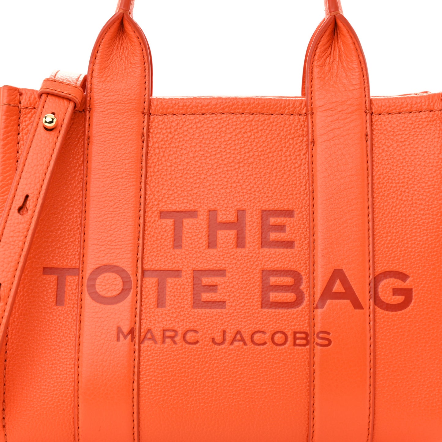 Grained Calfskin Small The Tote Bag Dragon Fire