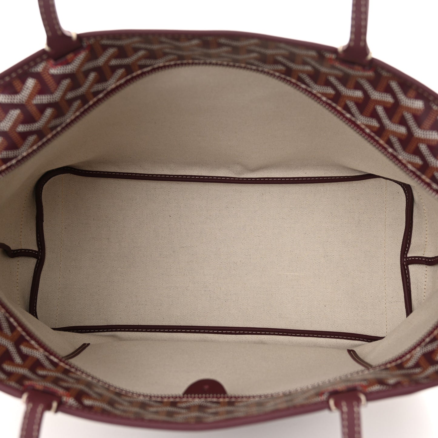 Goyardine Artois MM Burgundy