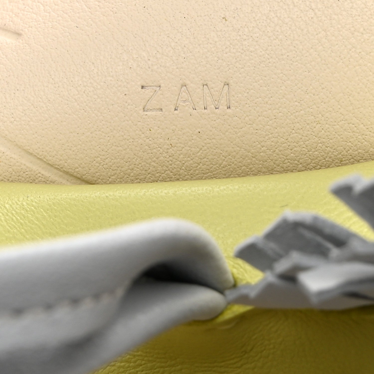Hermes Milo Lambskin Grigri Rodeo Pegase Horse Bag Charm MM Jaune Bourgeon Bleu Brume Nata 3 of 5