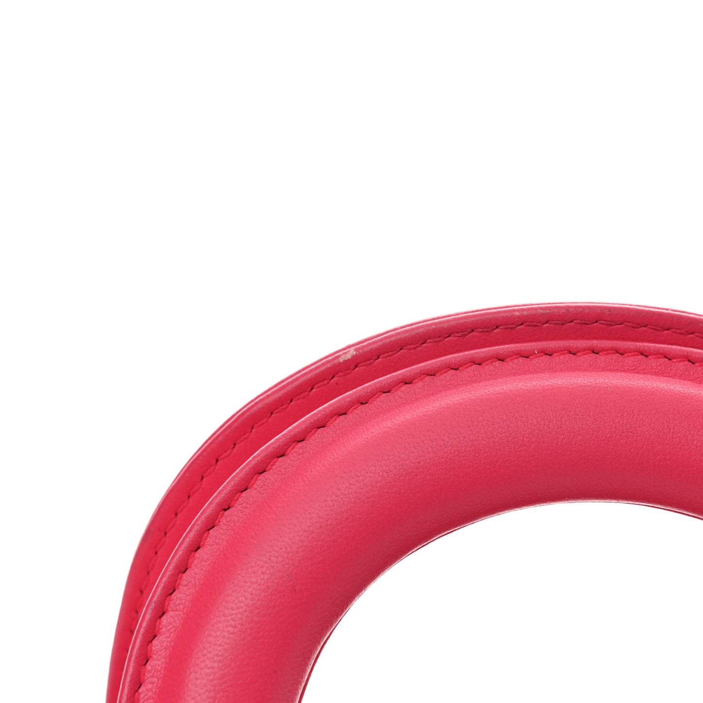 Lambskin Cannage Mini Lady Dior Hot Pink