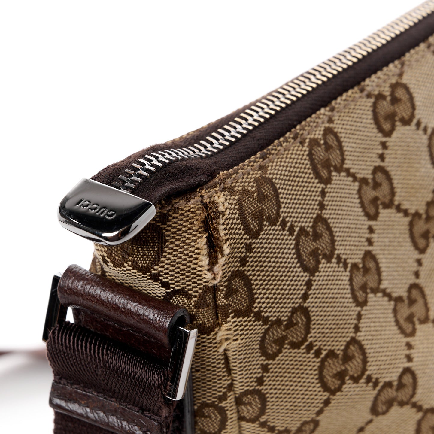 Monogram Joy Messenger Bag Dark Brown