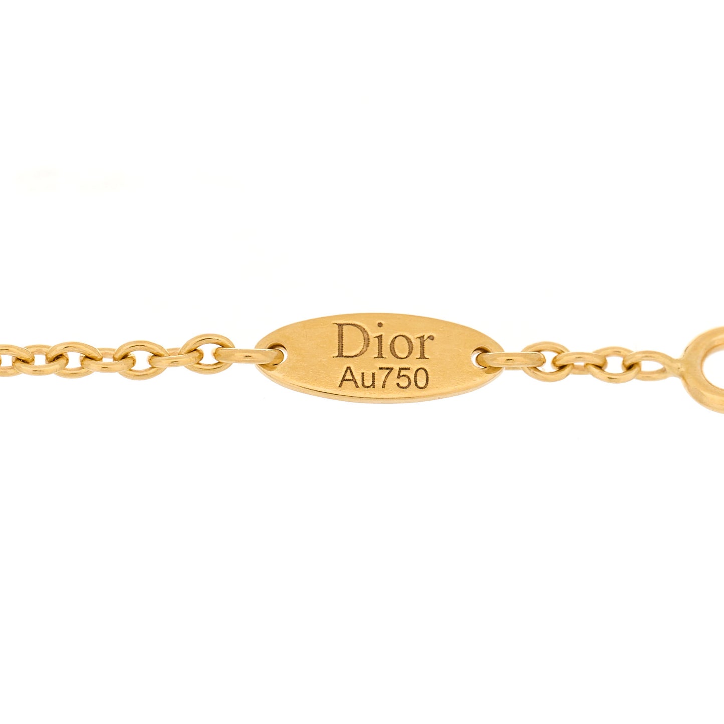 18K Yellow Gold Diamond Mother of Pearl 3 Station Rose Des Vents Bracelet