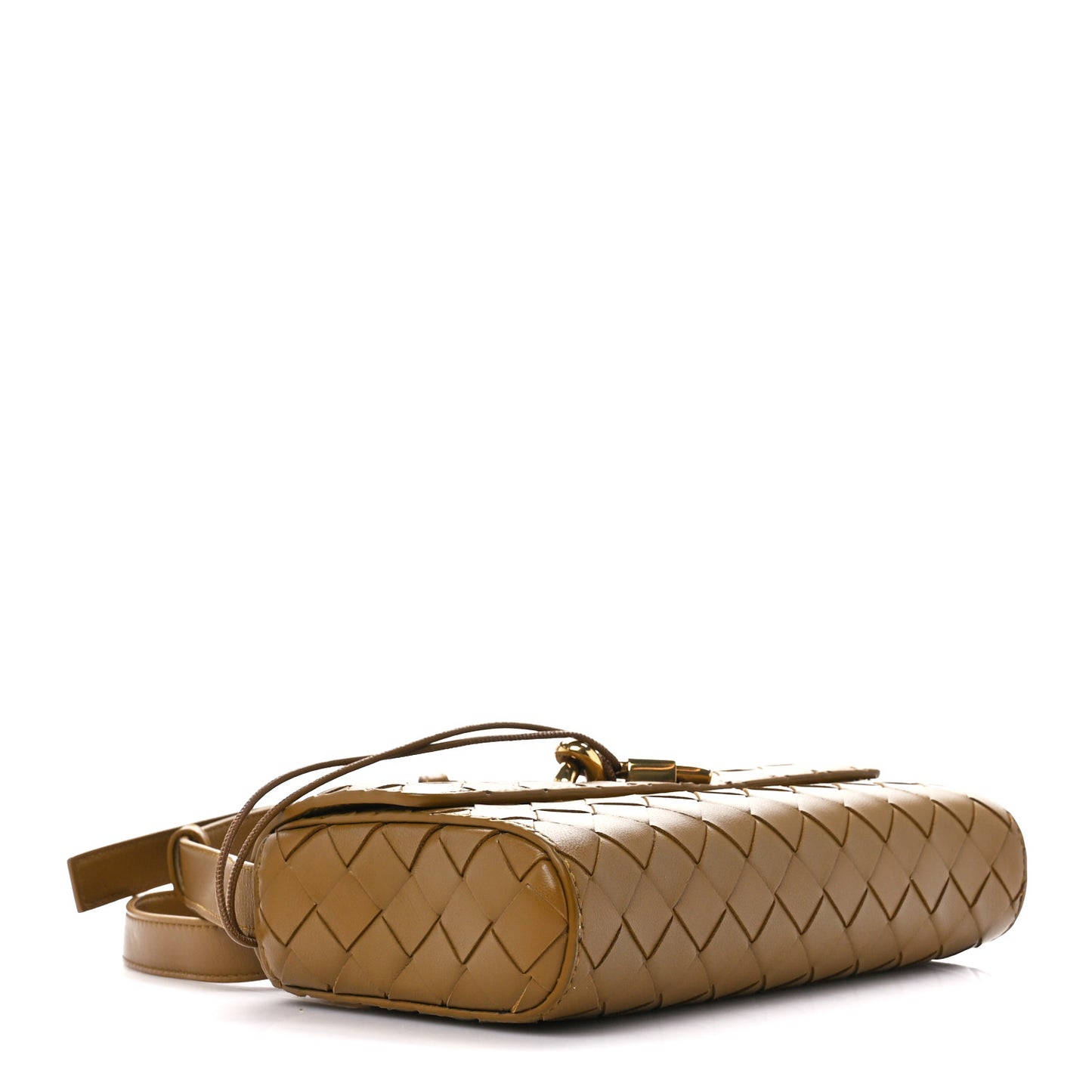Nappa Intrecciato Mini Andiamo Crossbody Bag Acorn