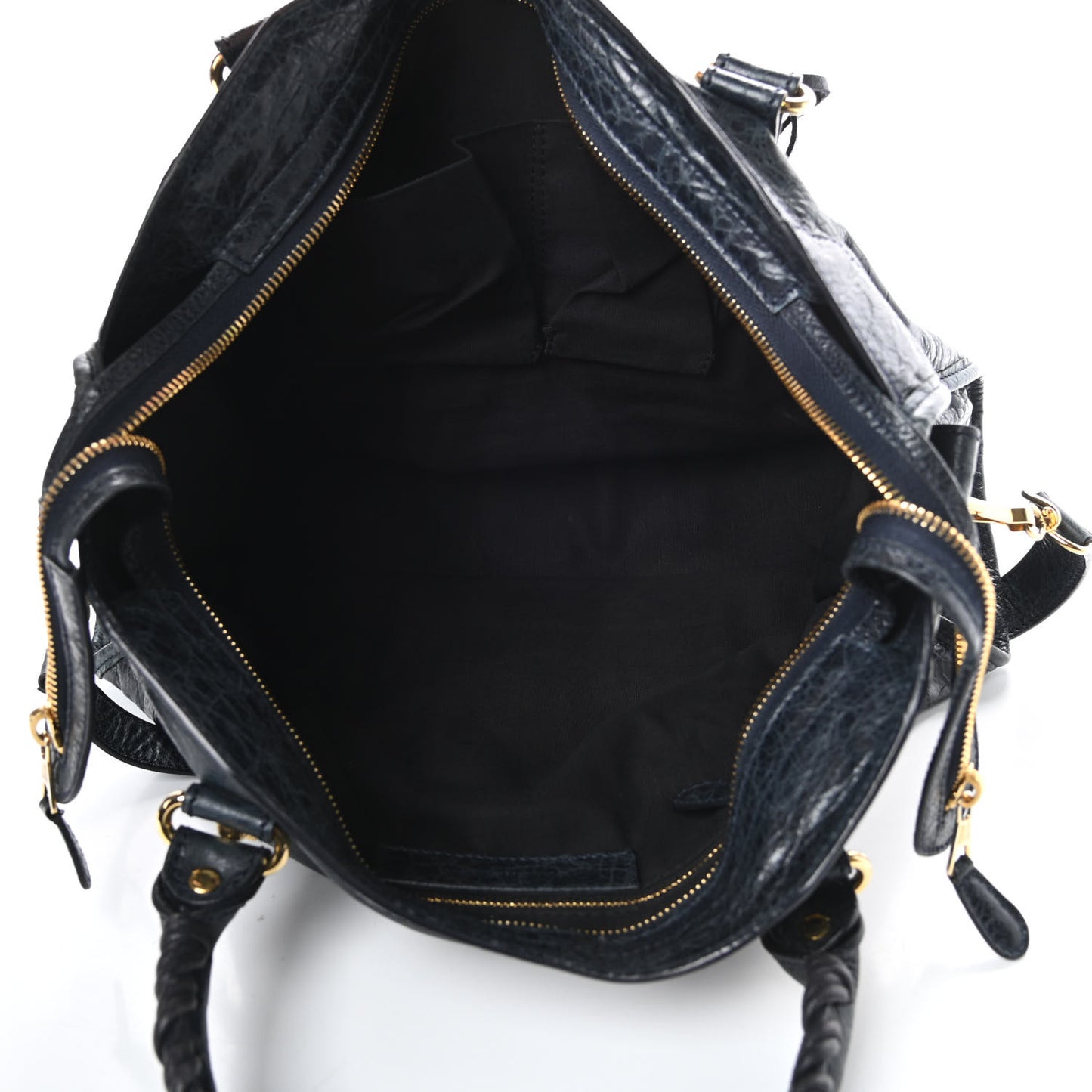 Agneau Giant 12 Gold Hardware City Bleu Obscur
