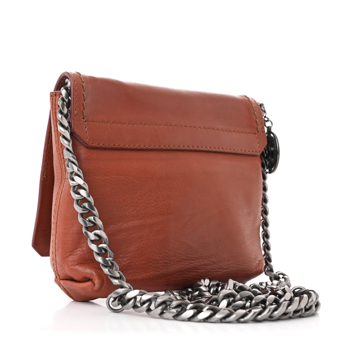 Calfskin Happy Mini Pop Bag Beige