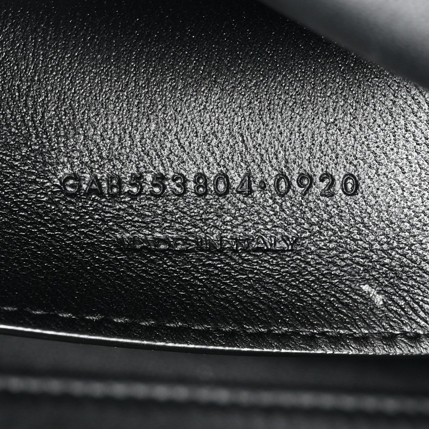 Smooth Calfskin Suede Medium Reversible Monogram Kate Satchel Black