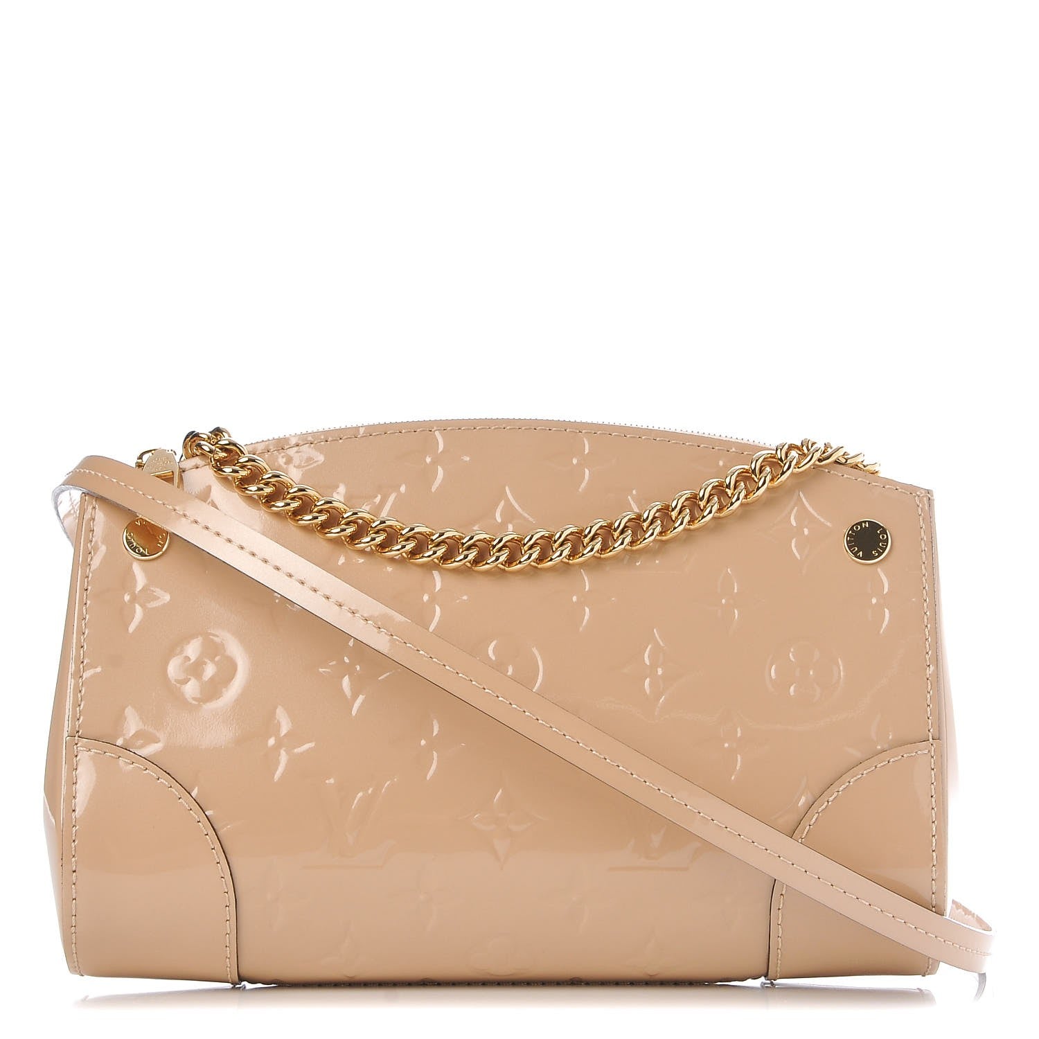 Louis Vuitton Vernis Santa Monica Clutch Dune 1 of 8