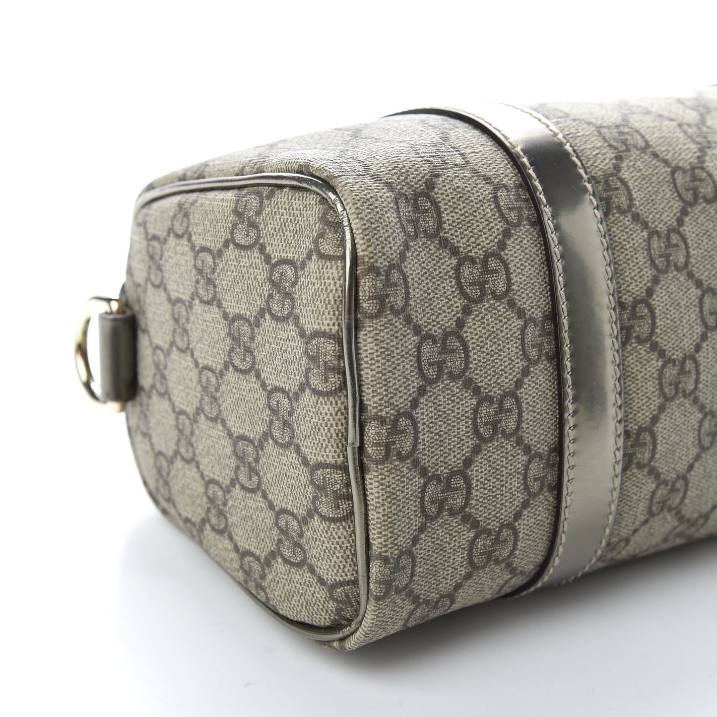 GG Plus Monogram Small Joy Boston Metallic