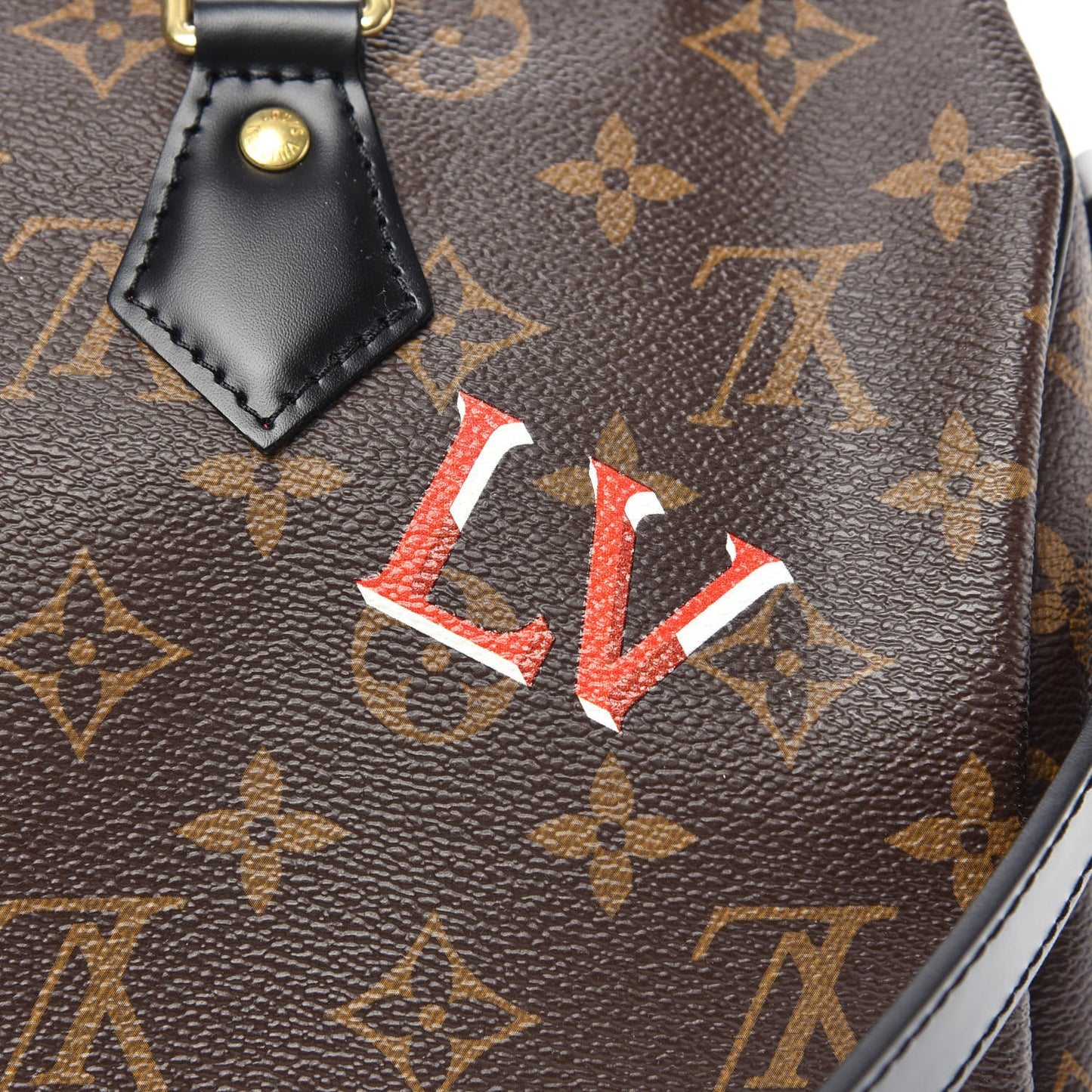 Monogram My World Tour Speedy Bandouliere 30 Black