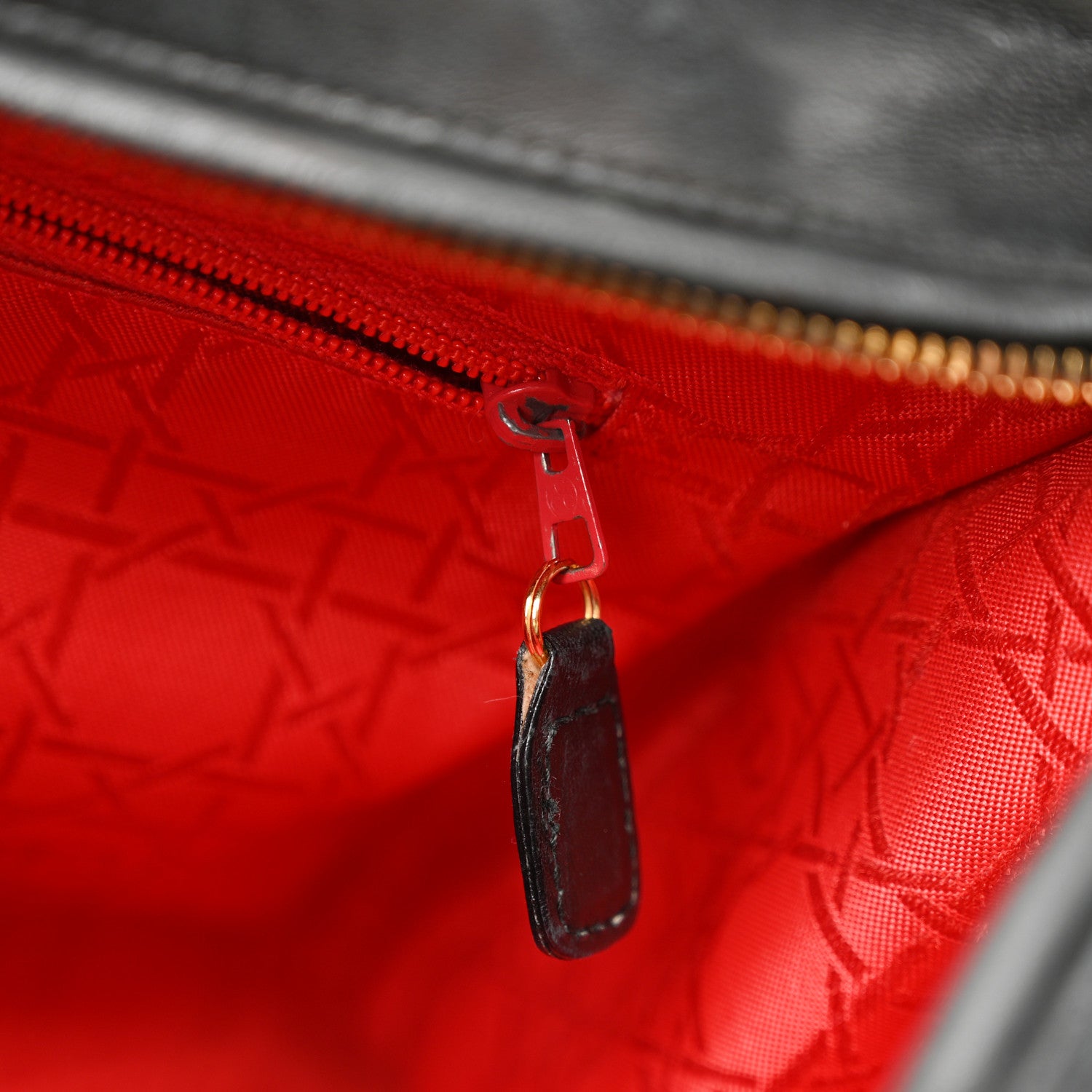 Christian Dior Lambskin Cannage Large Lady Dior Black 11 of 22