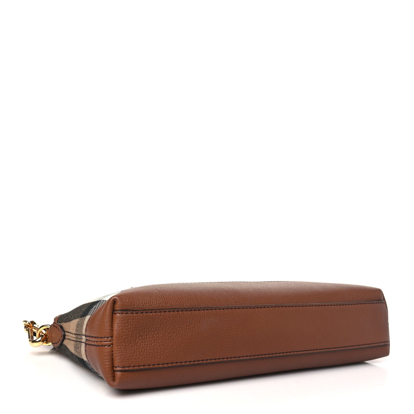 Derby House Check Abingdon Convertible Clutch Tan