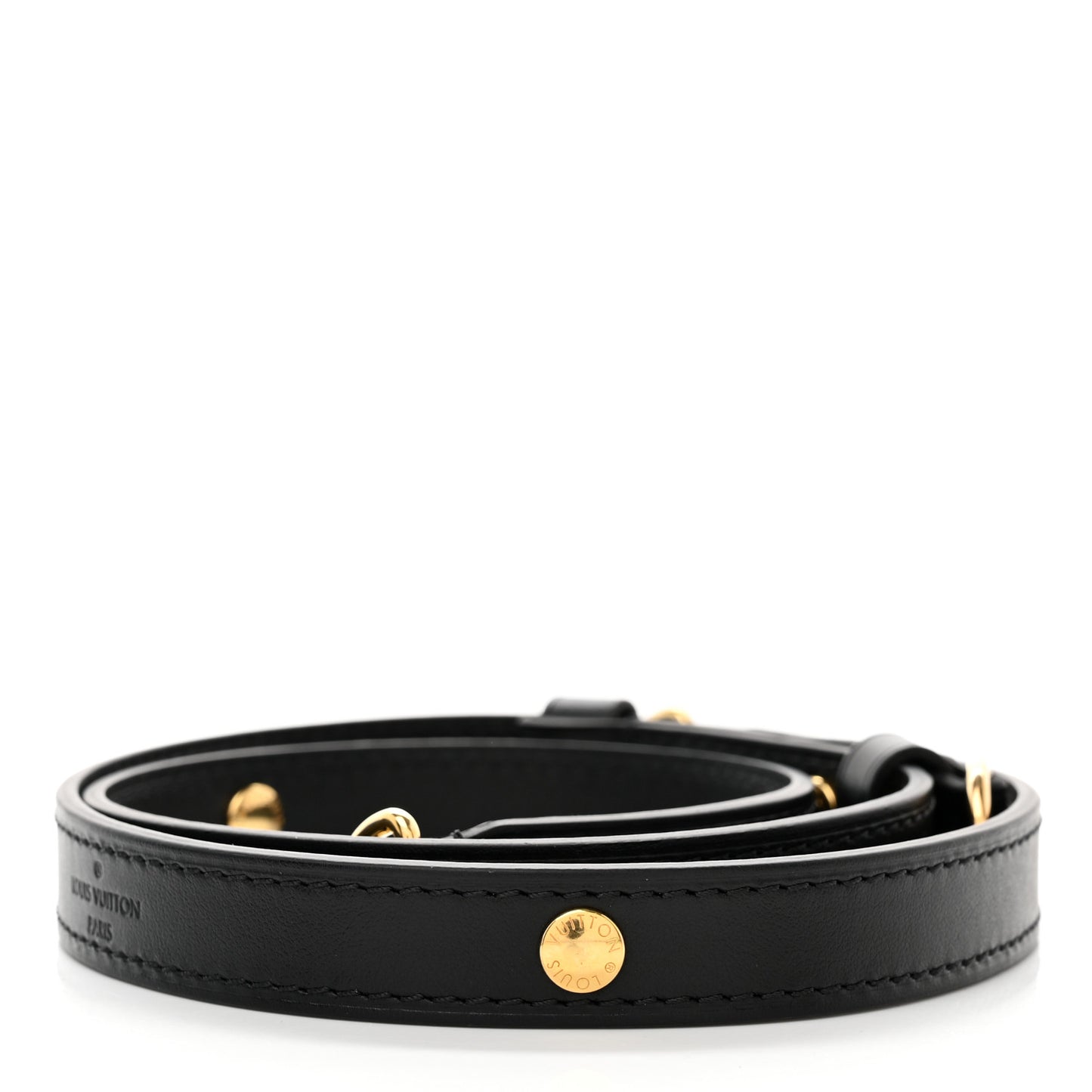 Calfskin 16mm Adjustable Shoulder Strap Black