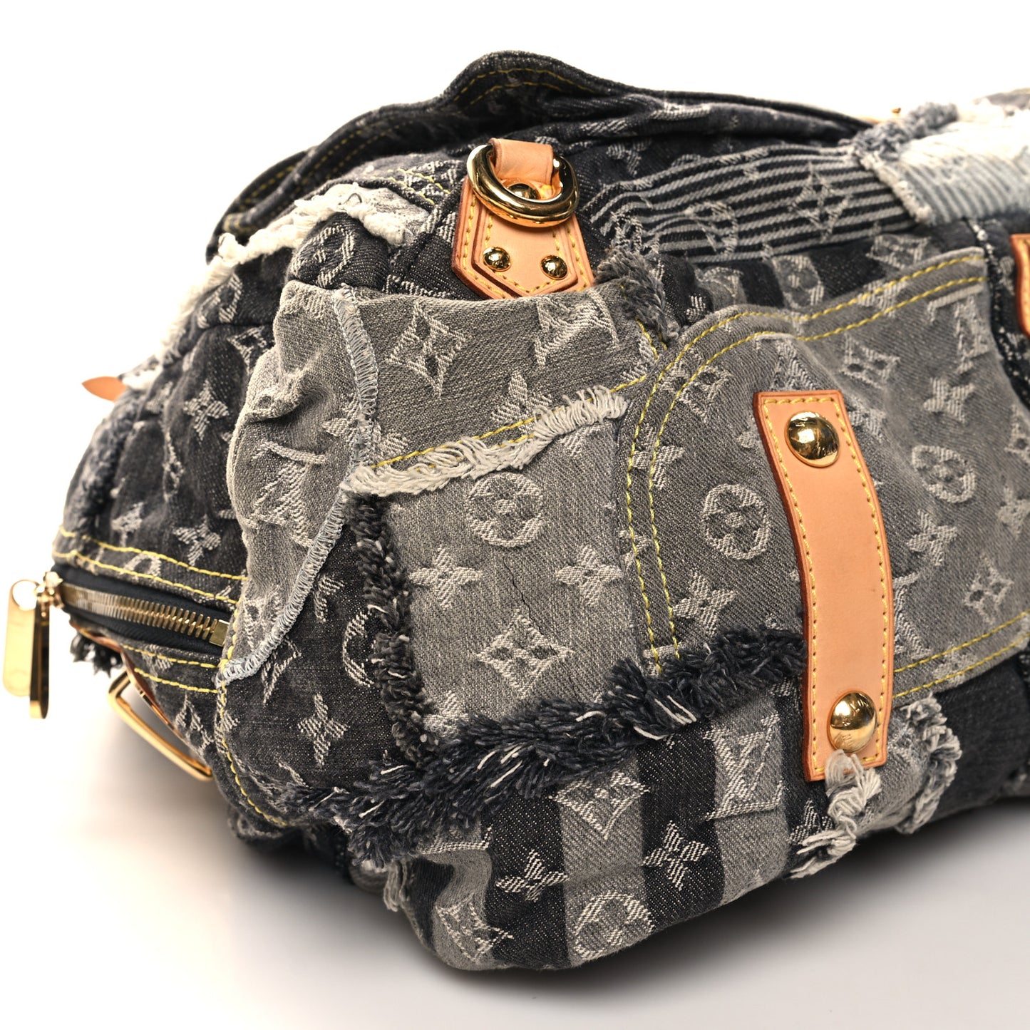 Denim Patchwork Bowly Black