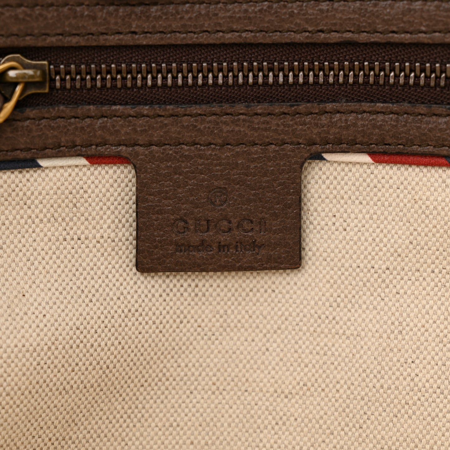 Soft GG Supreme Monogram Courrier Medium Crossbody Tote Beige New Acero