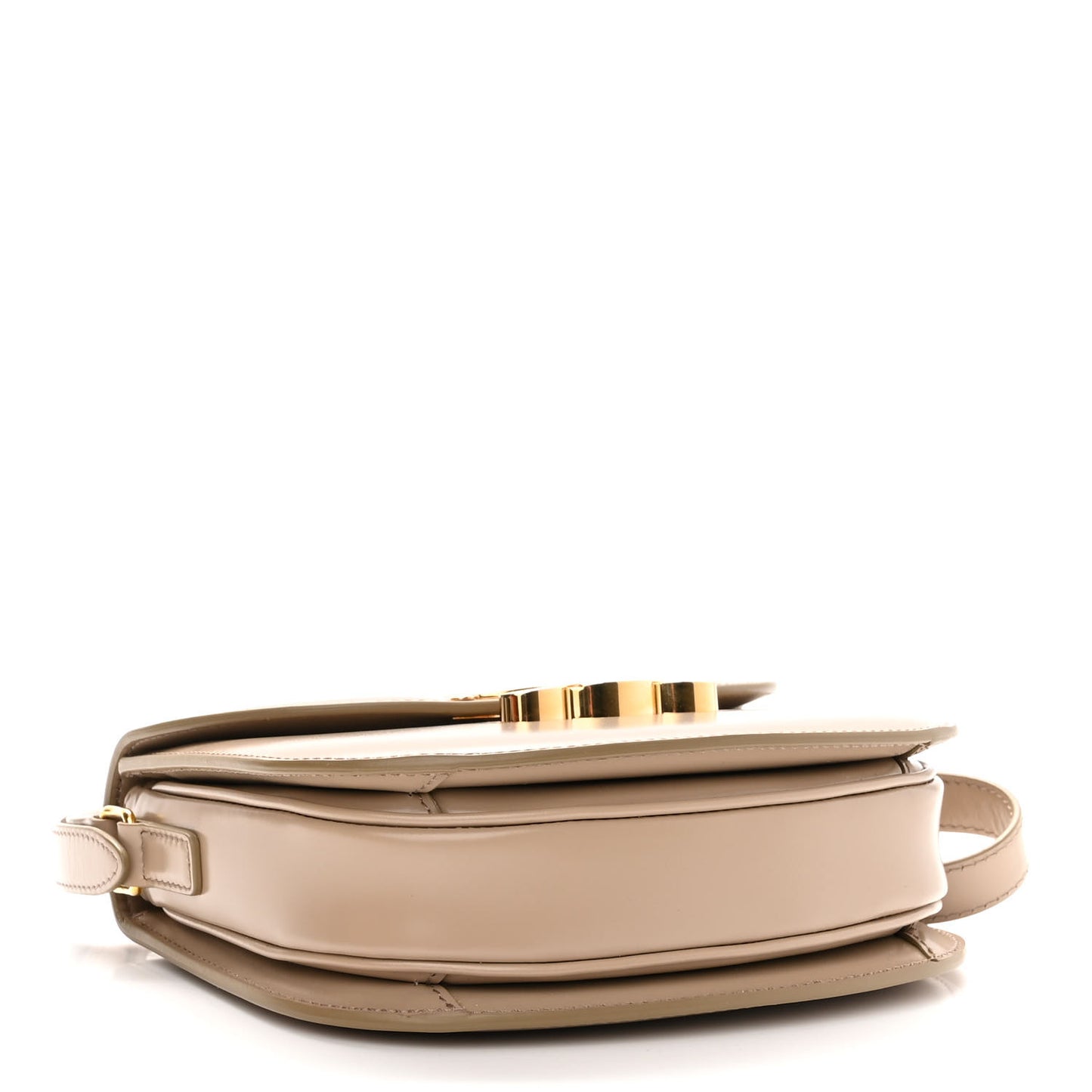 Shiny Calfskin Teen Besace Safari