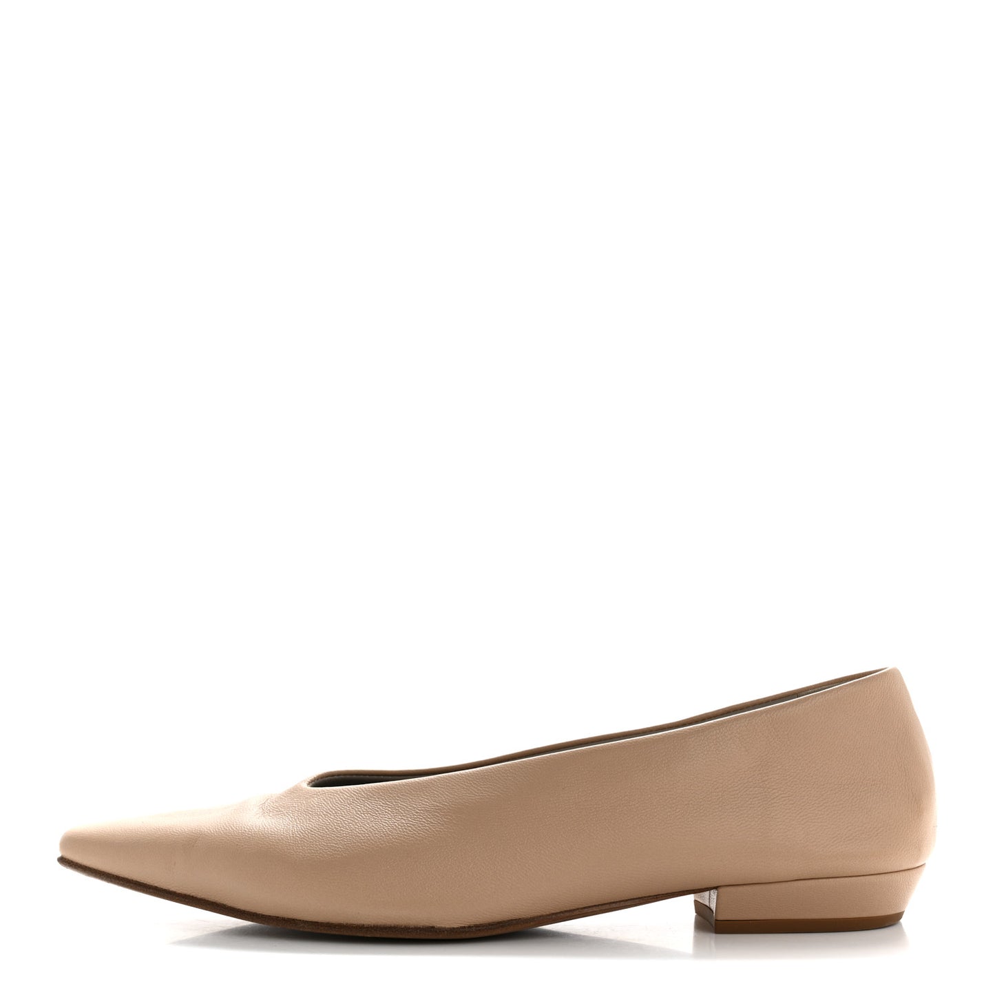 Nappa Dream Almond Ballet Flats 37 Nude