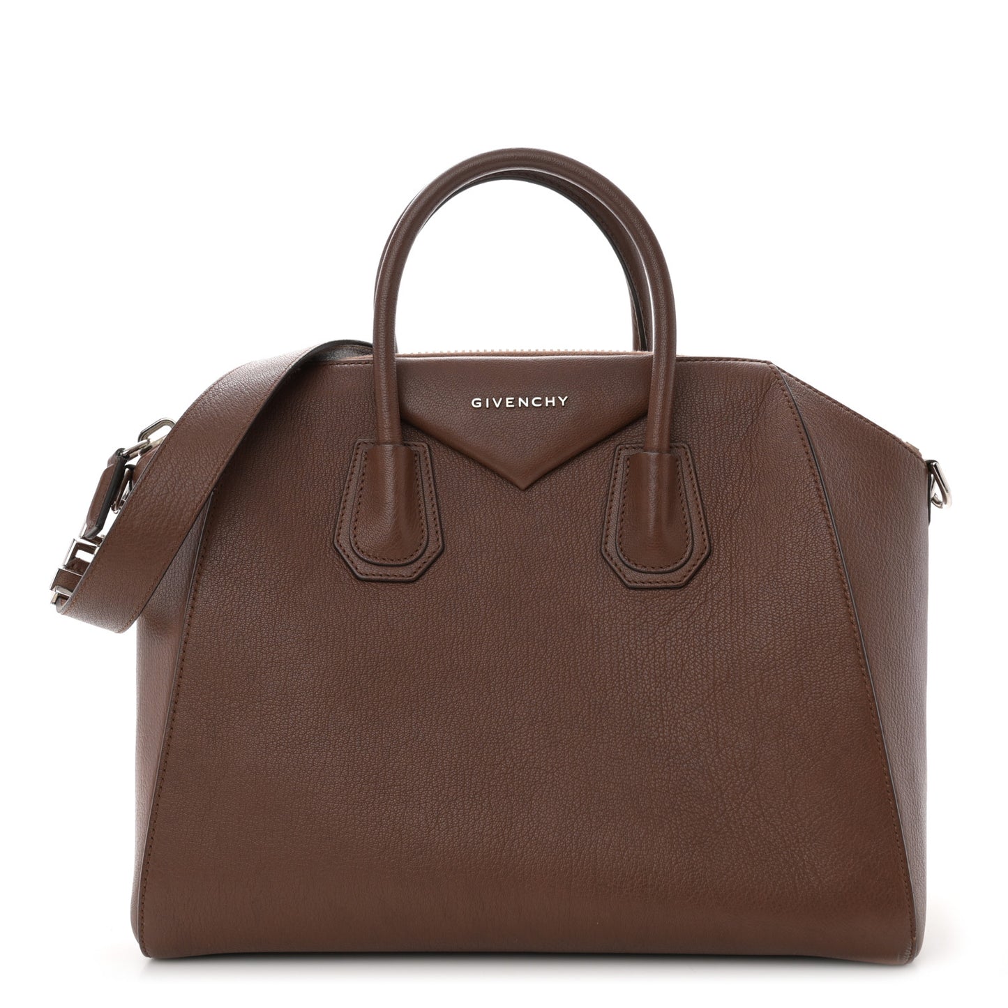 Sugar Goatskin Medium Antigona Cognac