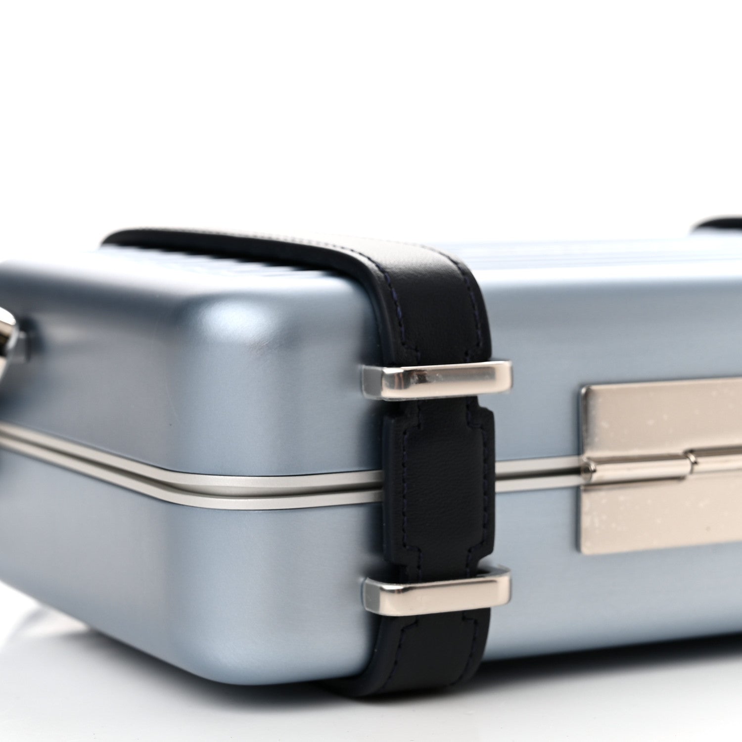 Christian Dior X RIMOWA Aluminum Personal Clutch On Strap Bleu 10 of 12