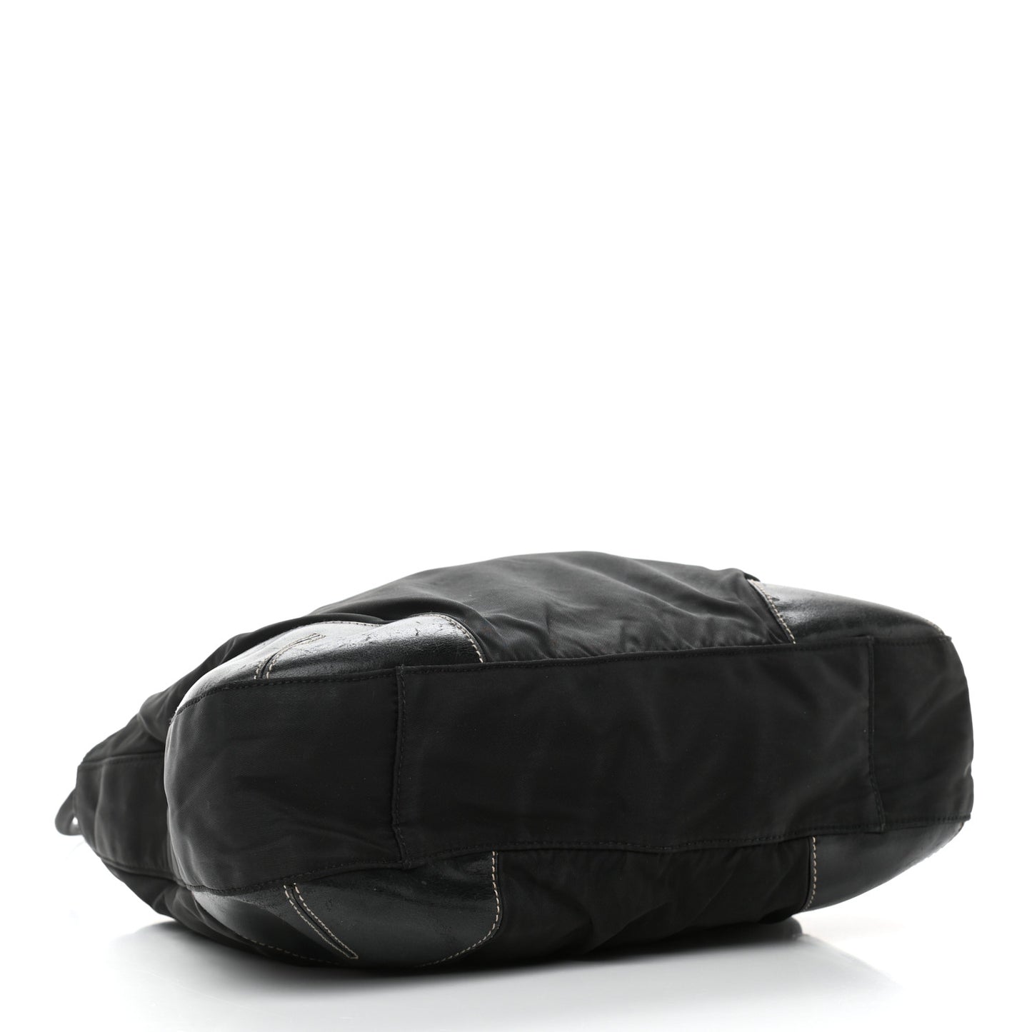 Tessuto Nylon Soft Calf Tote Black