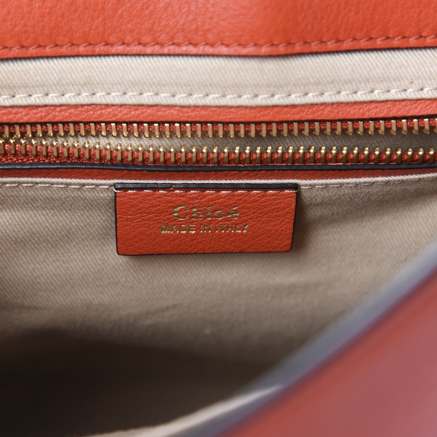 Suede Calfskin Small Faye Backpack Sepia Red