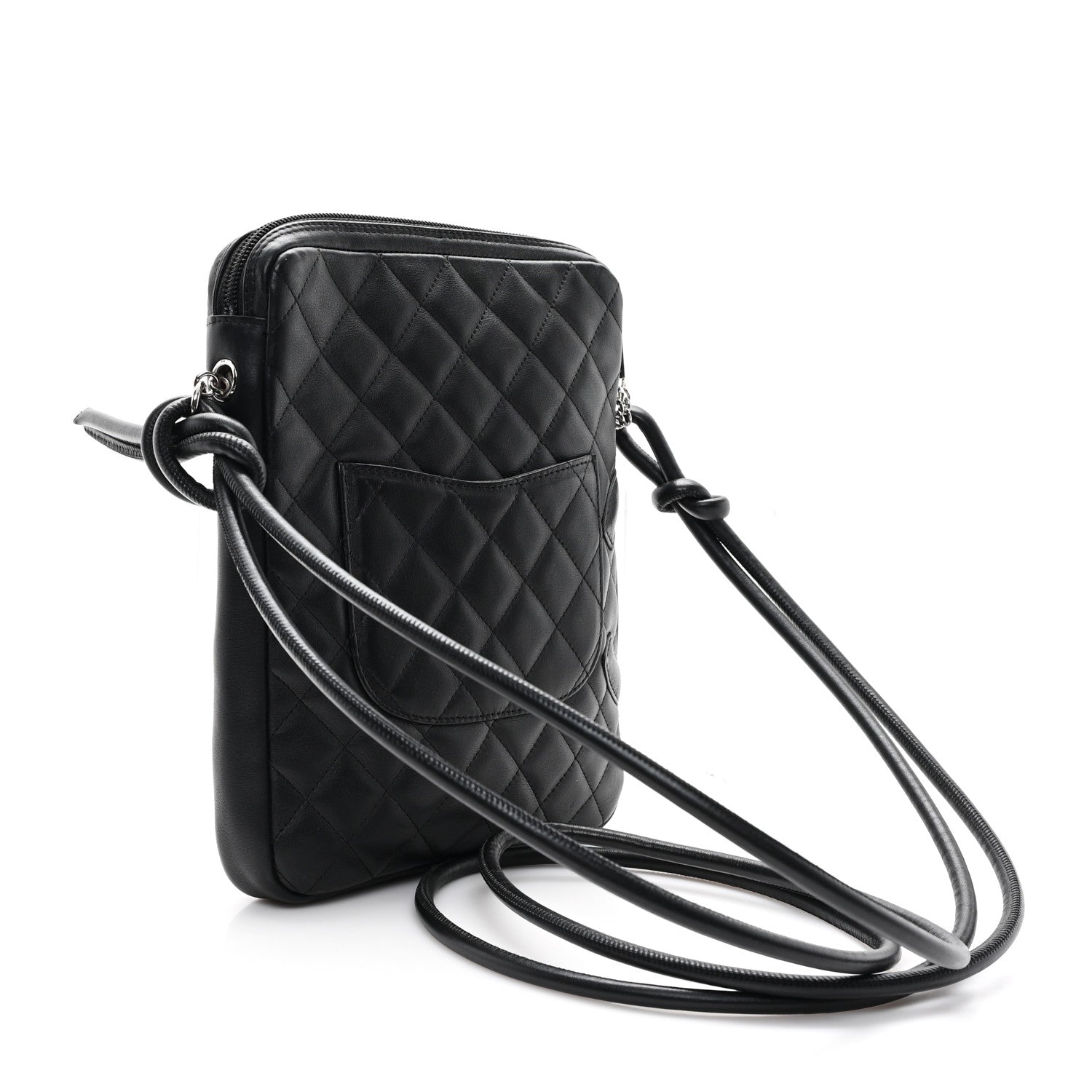 Chanel Calfskin Quilted Medium Cambon Messenger Black 3 of 10
