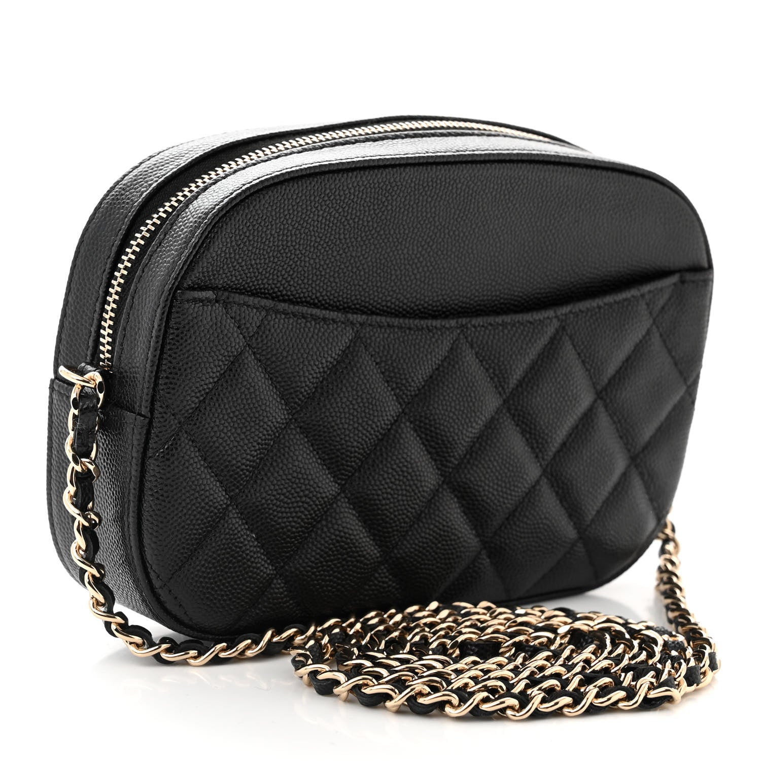 Chanel Caviar Quilted Vanity With Chain Black 4 of 12