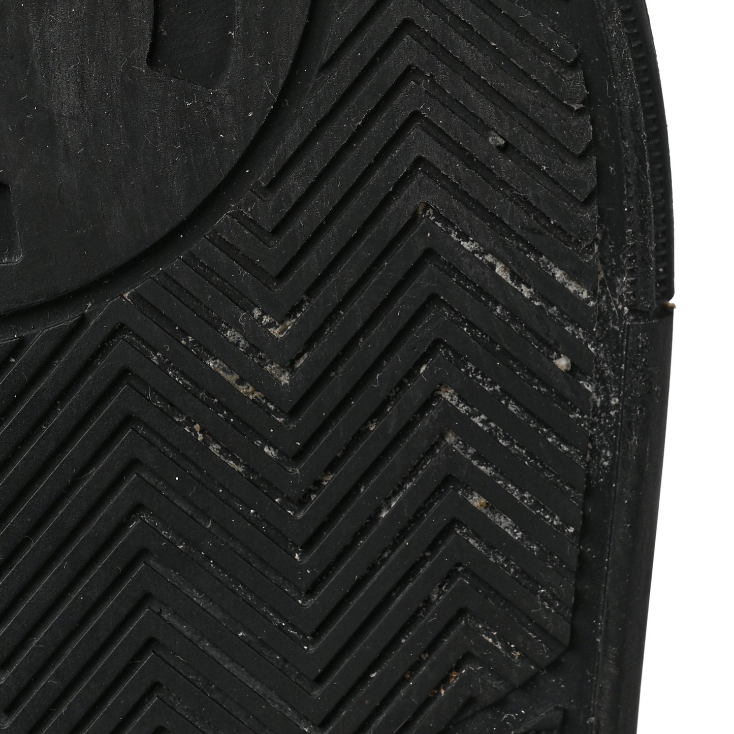 Calfskin Womens Logo Sneakers 36 Black White