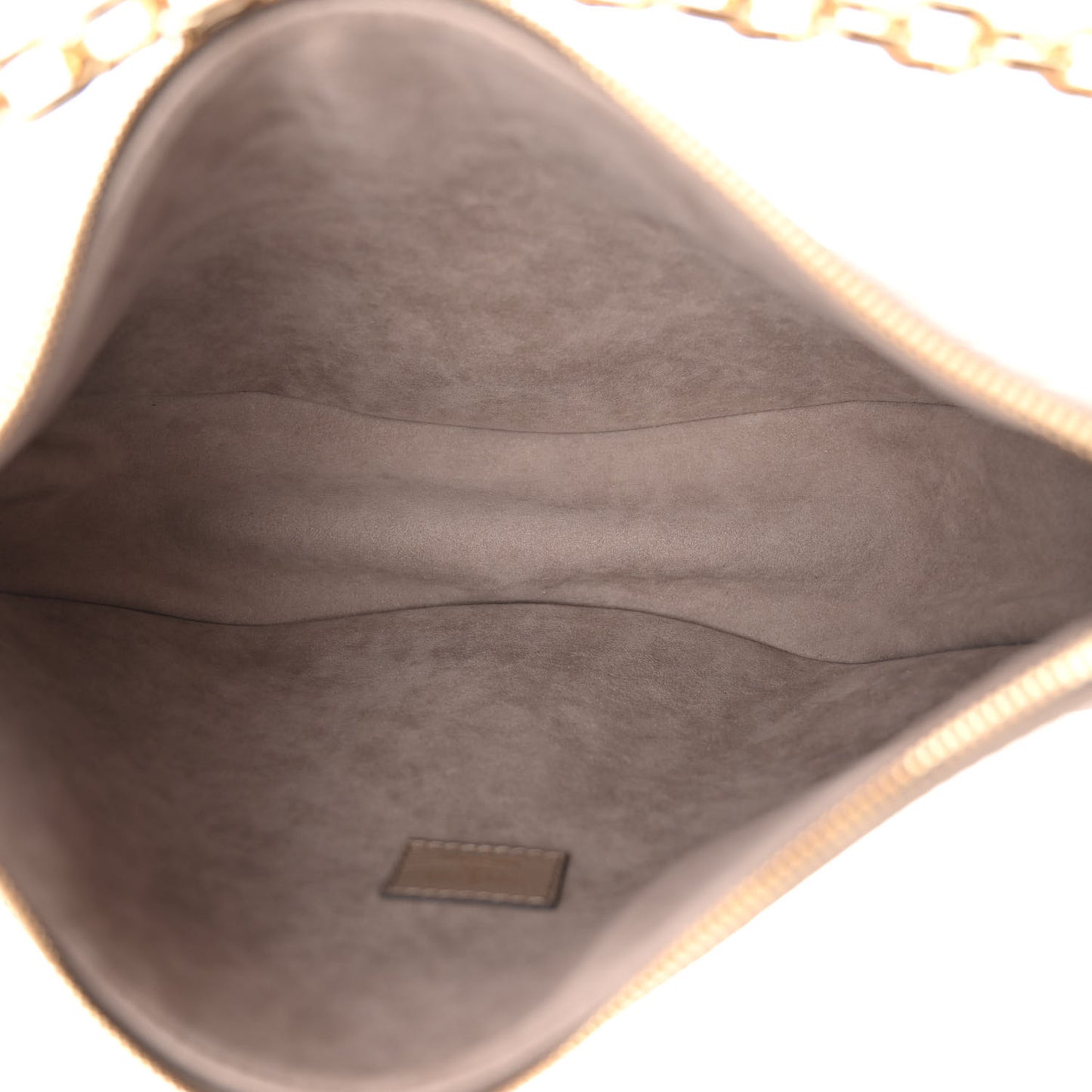 Empreinte Monogram Giant Loop Hobo Dove Gray Cream